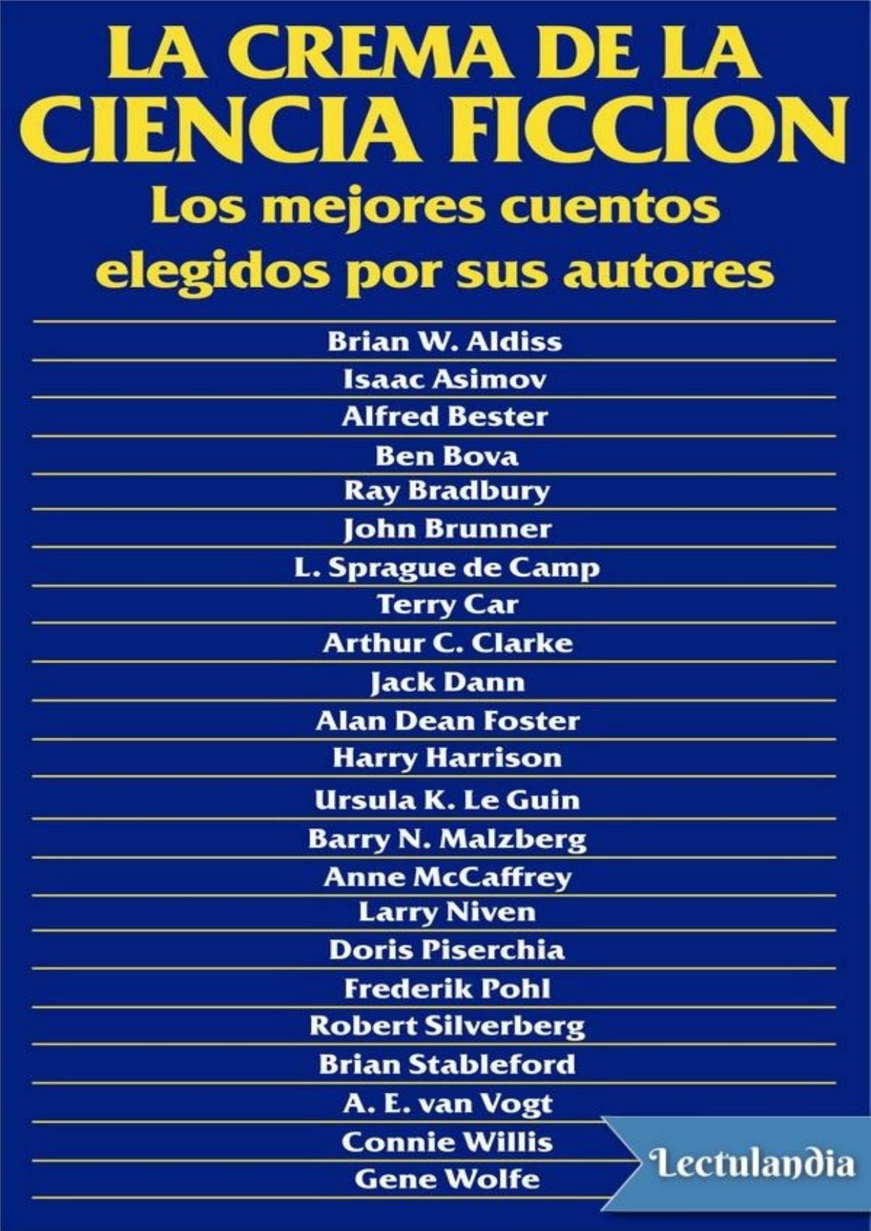 La crema de la ciencia ficción de AA. VV., portada del libro