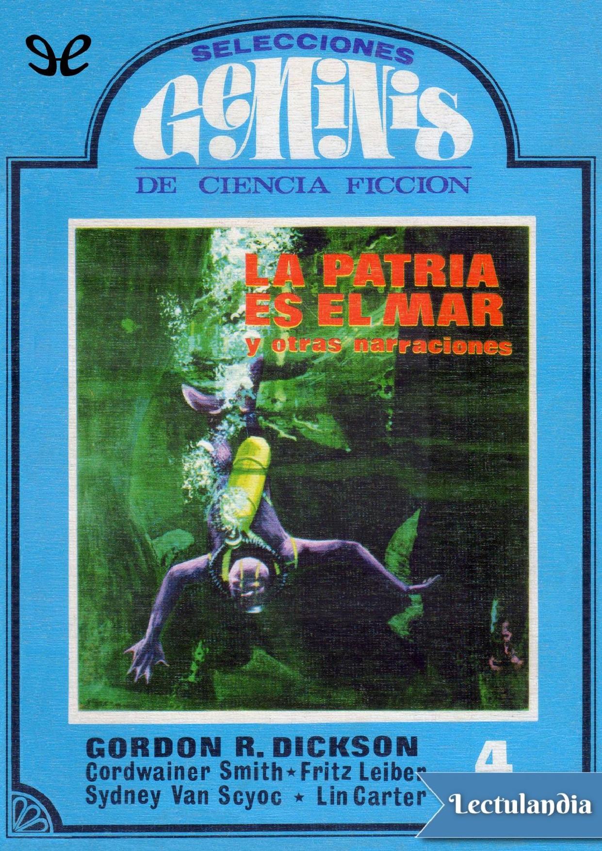 La patria es el mar y otras narraciones de AA. VV., portada del libro