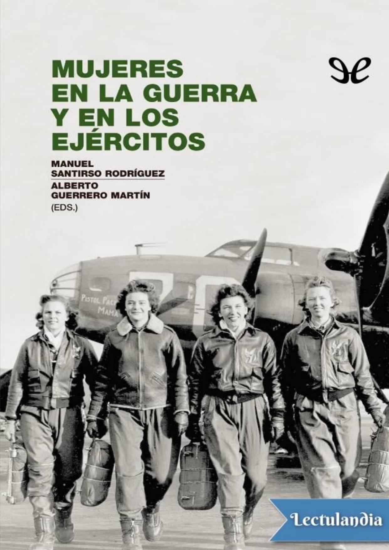 Mujeres en la guerra y en los ejércitos de AA. VV., portada del libro