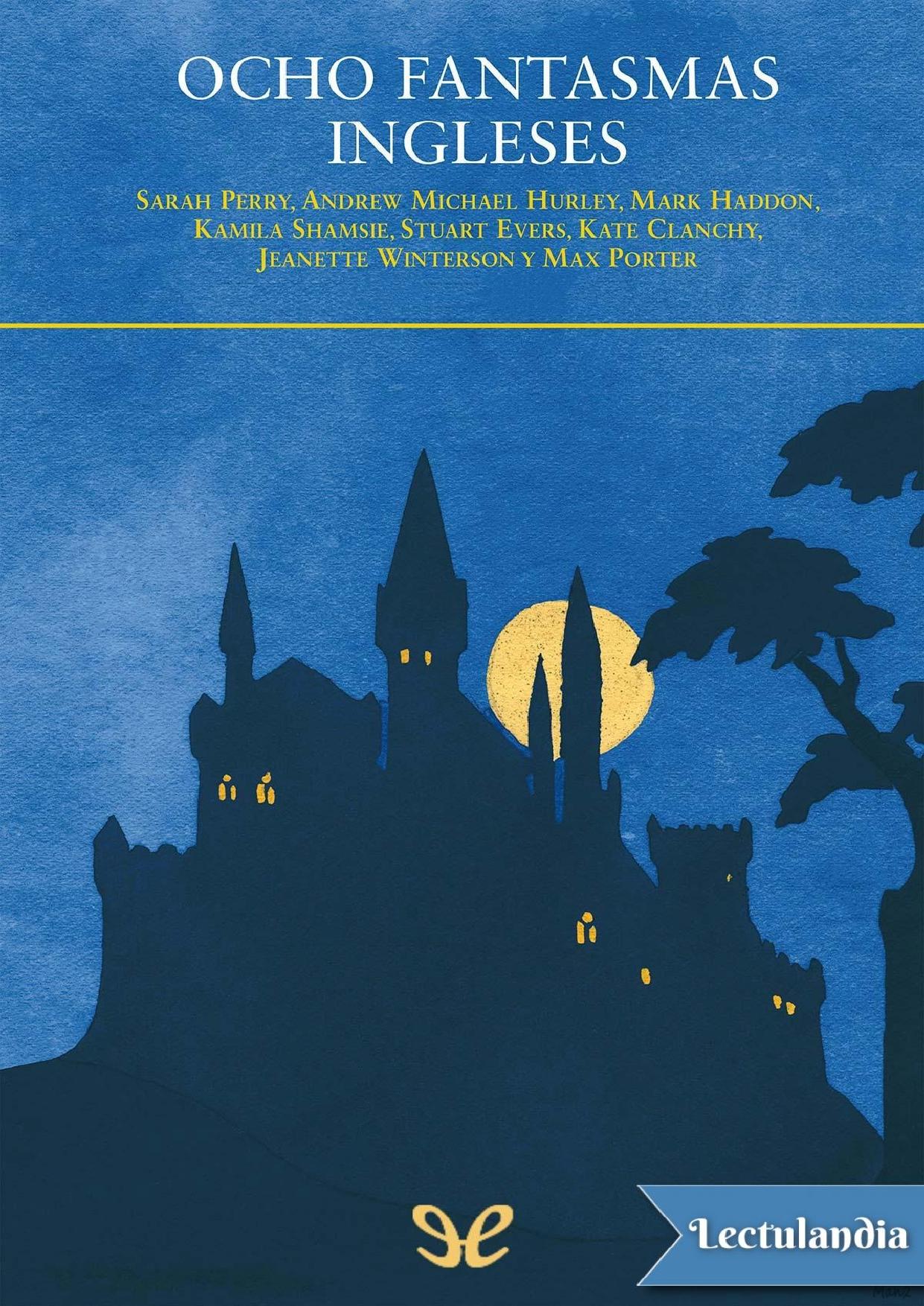 Ocho fantasmas ingleses de AA. VV., portada del libro