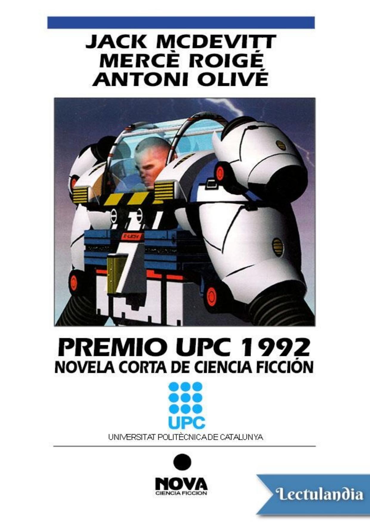Premio UPC 1992 de AA. VV., portada del libro