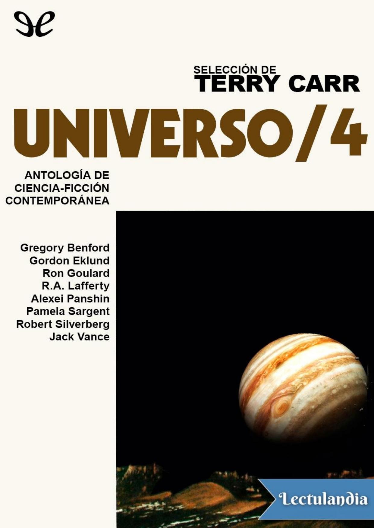 Universo 4 de AA. VV., portada del libro
