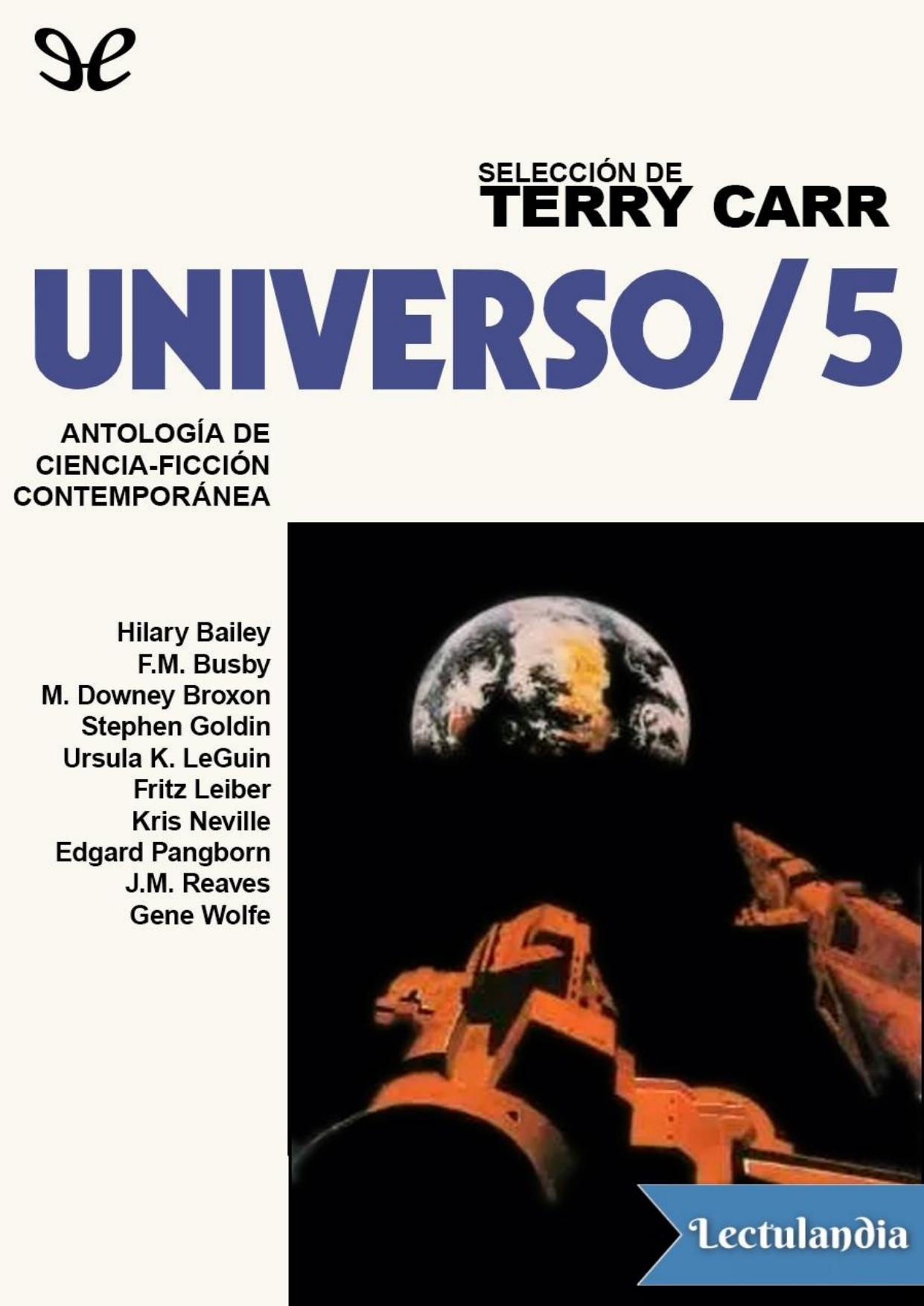 Universo 5 de AA. VV., portada del libro