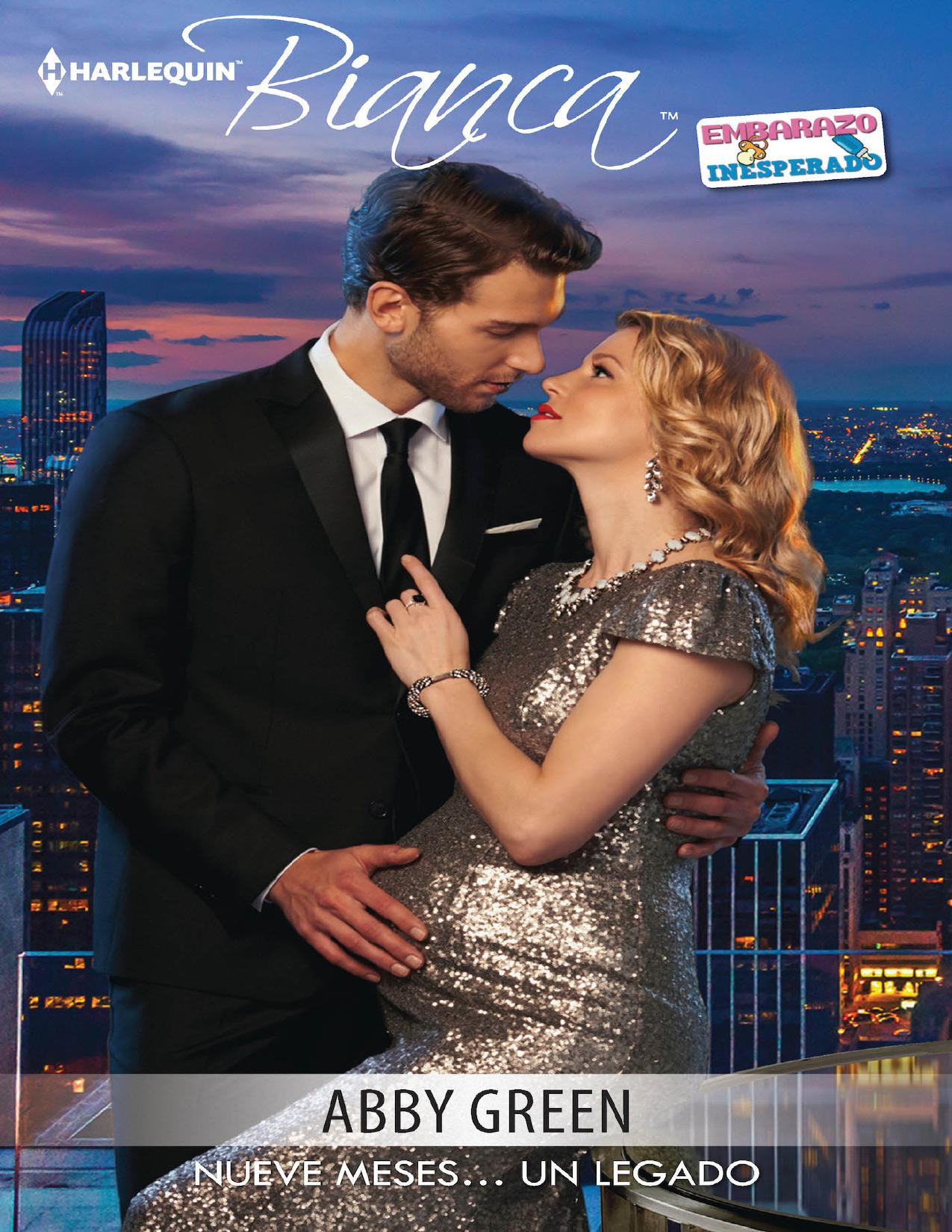 Nueve meses... un legado de Abby Green, portada del libro