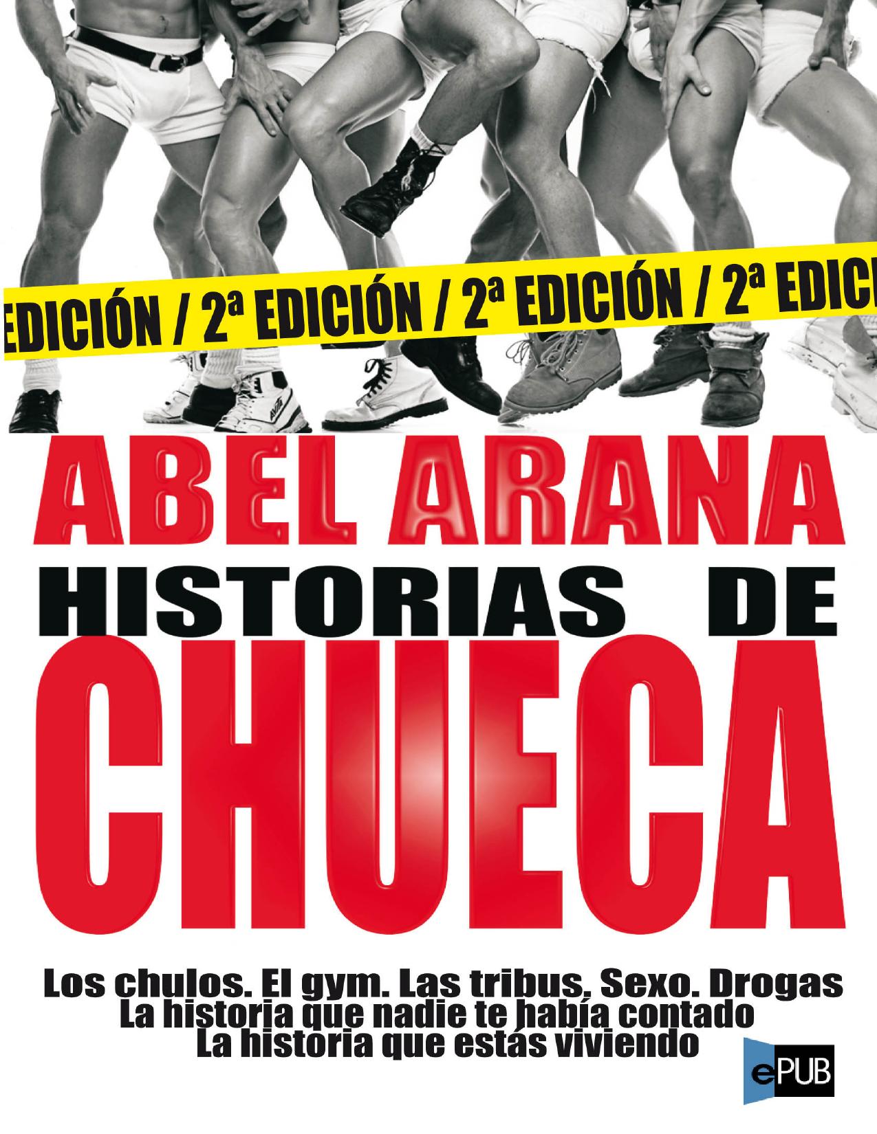 Historias de Chueca de Abel Arana, portada del libro