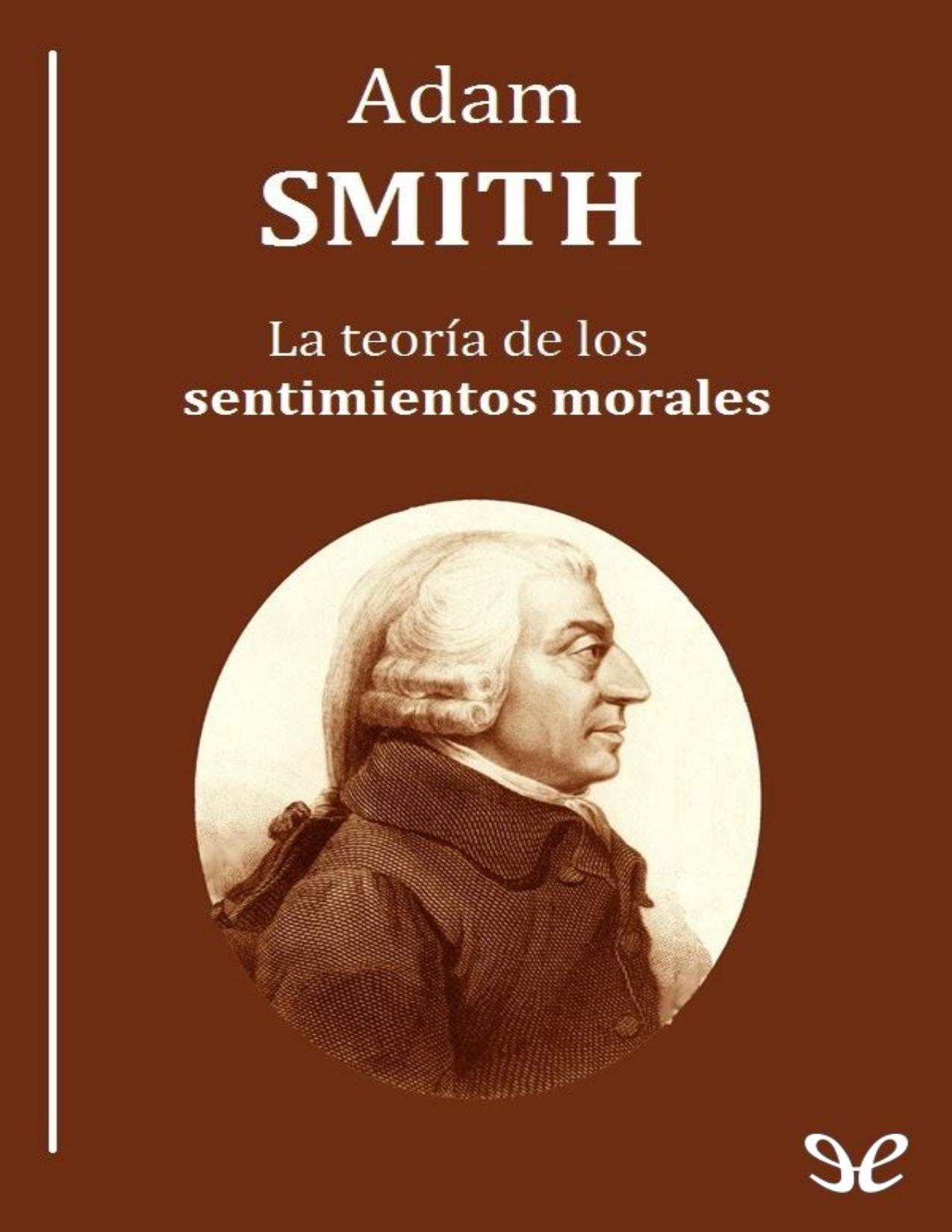 Portada de La teoría de los sentimientos morales