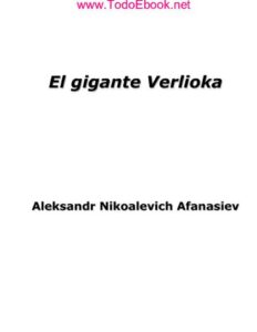 Portada de Aleksandr Afanasiev - El gigante Verlioka - v1.0