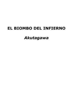 Portada de Ryunosuke Akutagawa - El biombo del infierno - v1.0