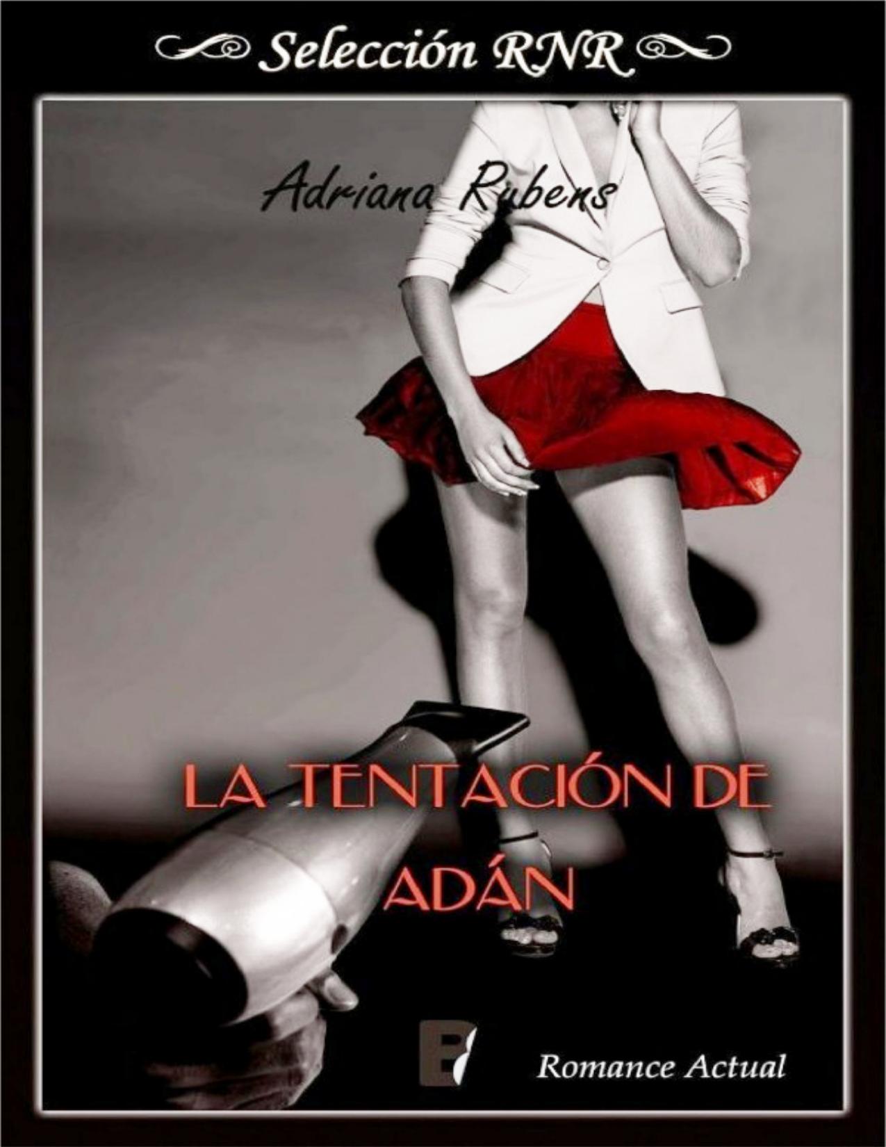 La tentación de Adán de Adriana Rubens, portada del libro