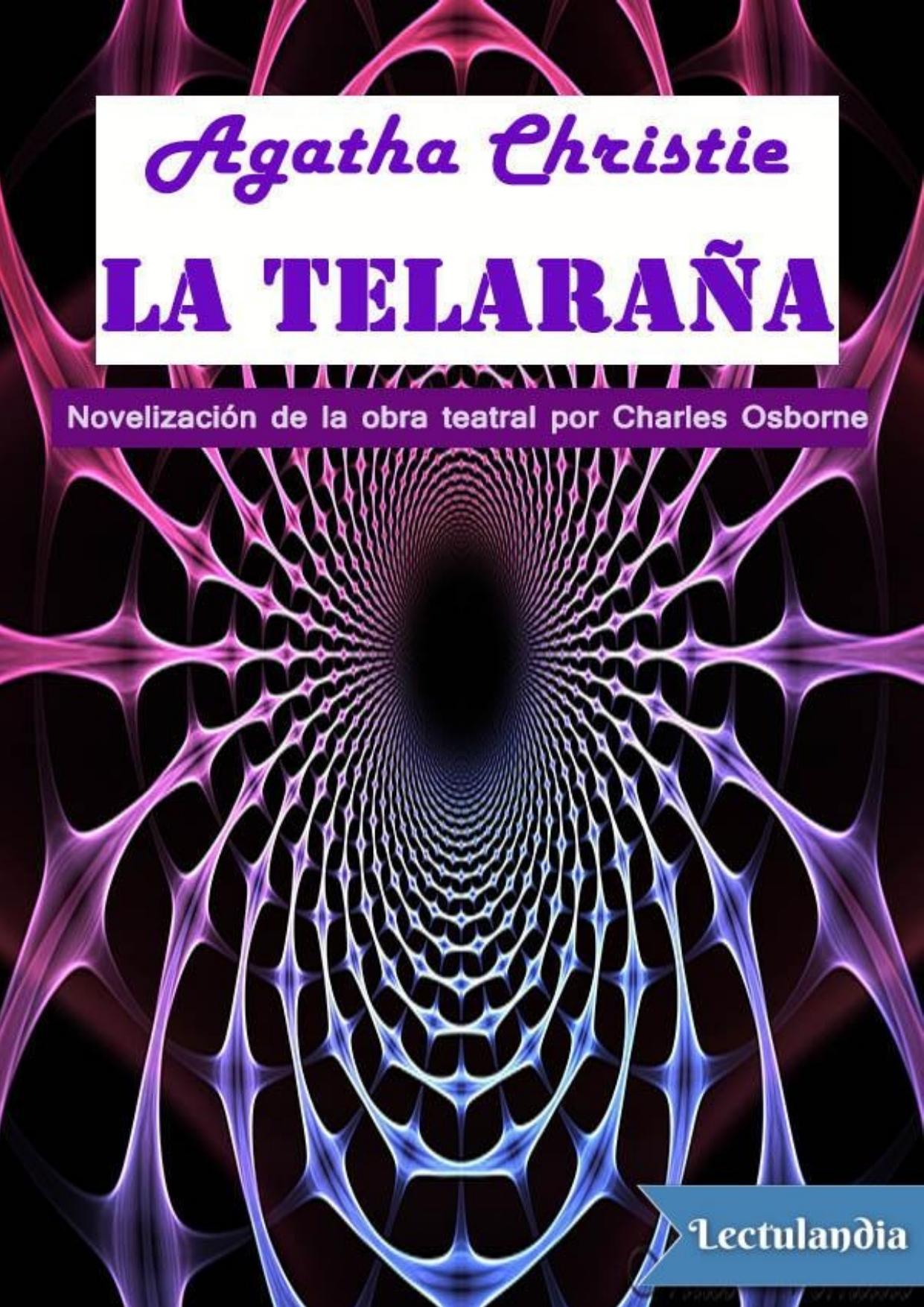 La telaraña de Agatha Christie, portada del libro