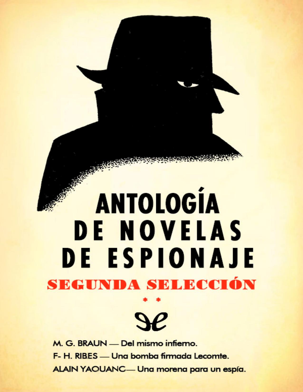 Portada de Antología de novelas de espionaje - Segunda selección