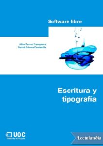 Portada de Escritura y tipografía