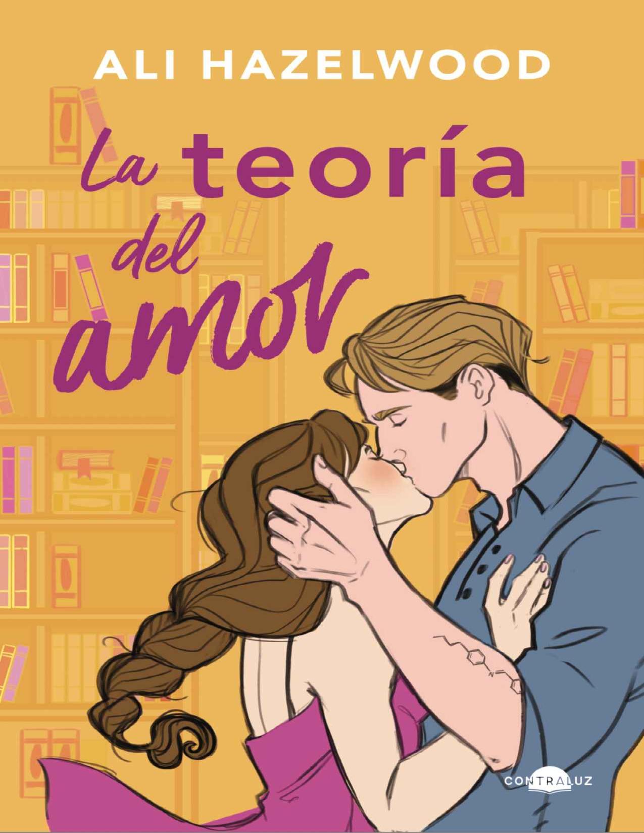 La teoría del amor de Ali Hazelwood, portada del libro