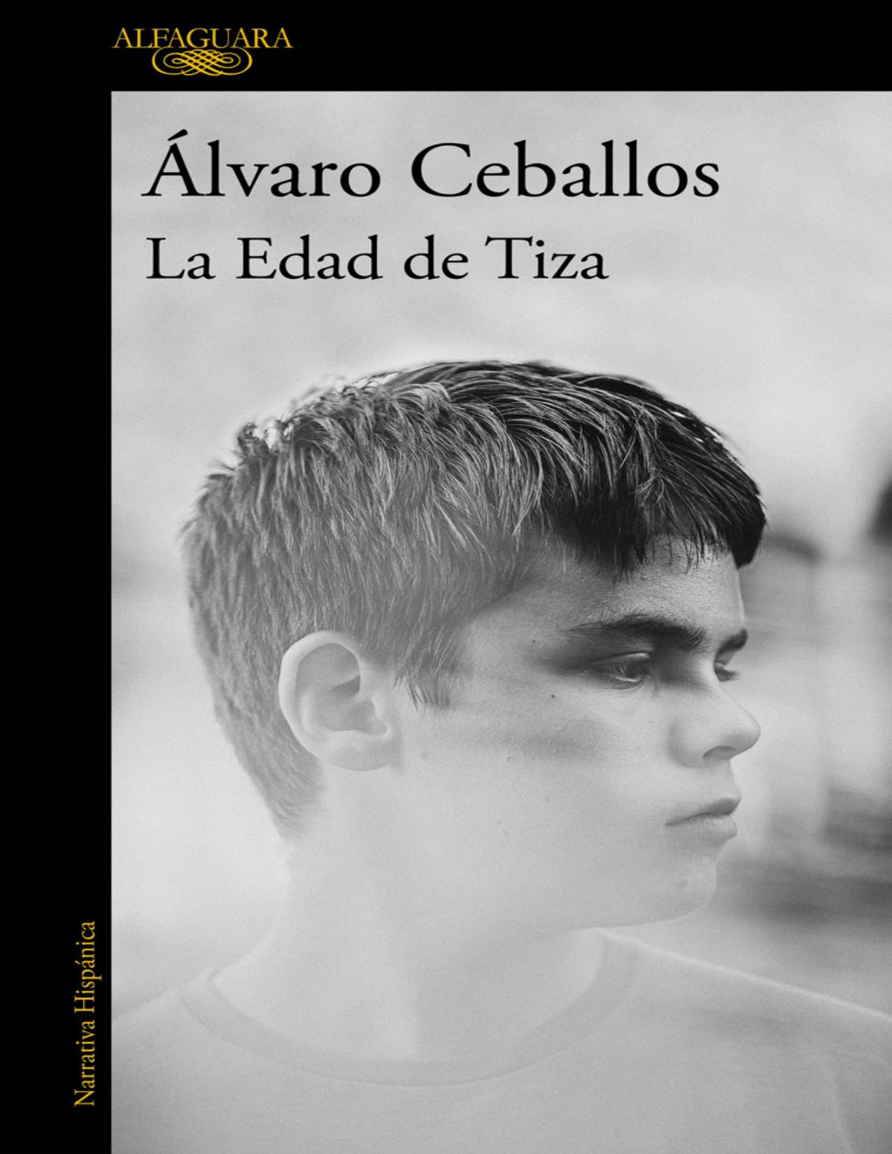 La edad de tiza de Álvaro Ceballos, portada del libro