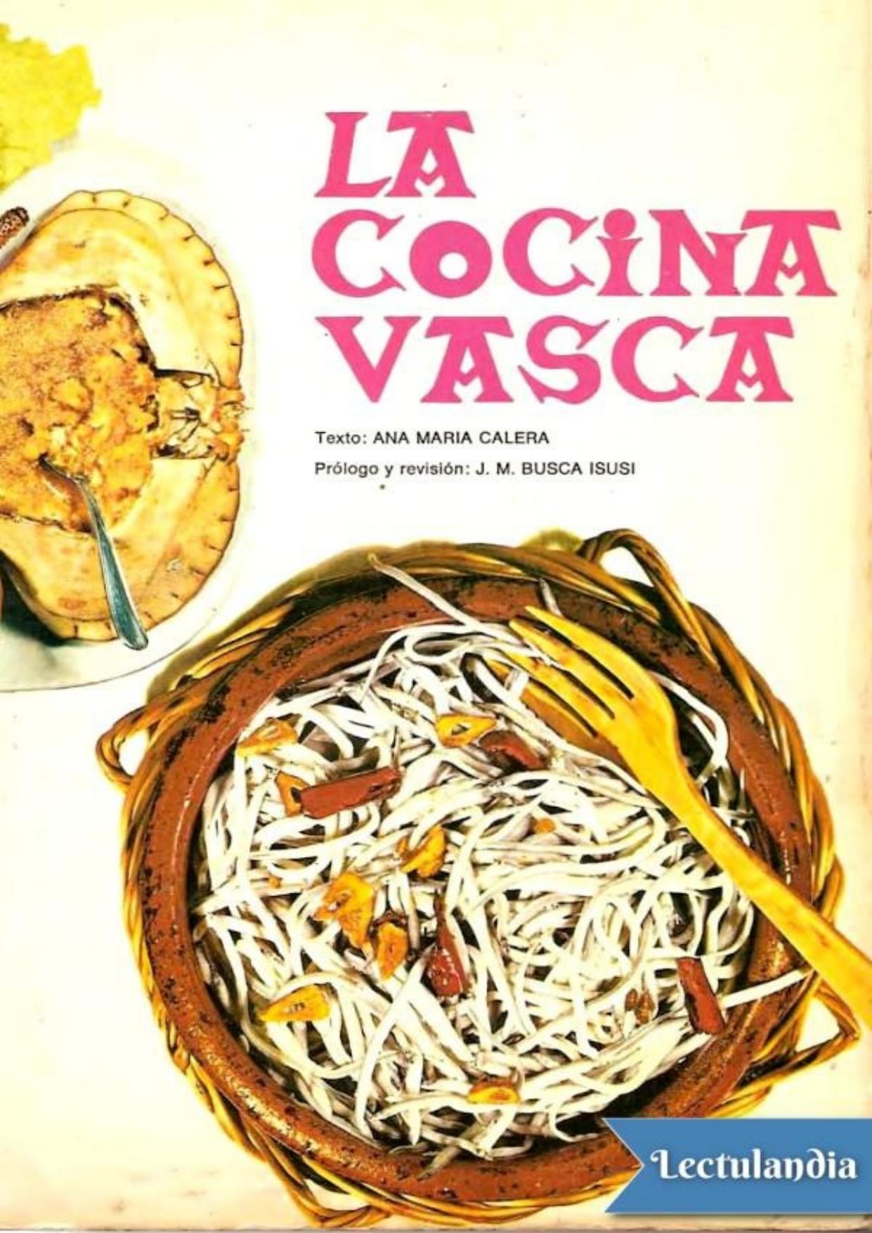 La cocina vasca de Ana María Calera, portada del libro