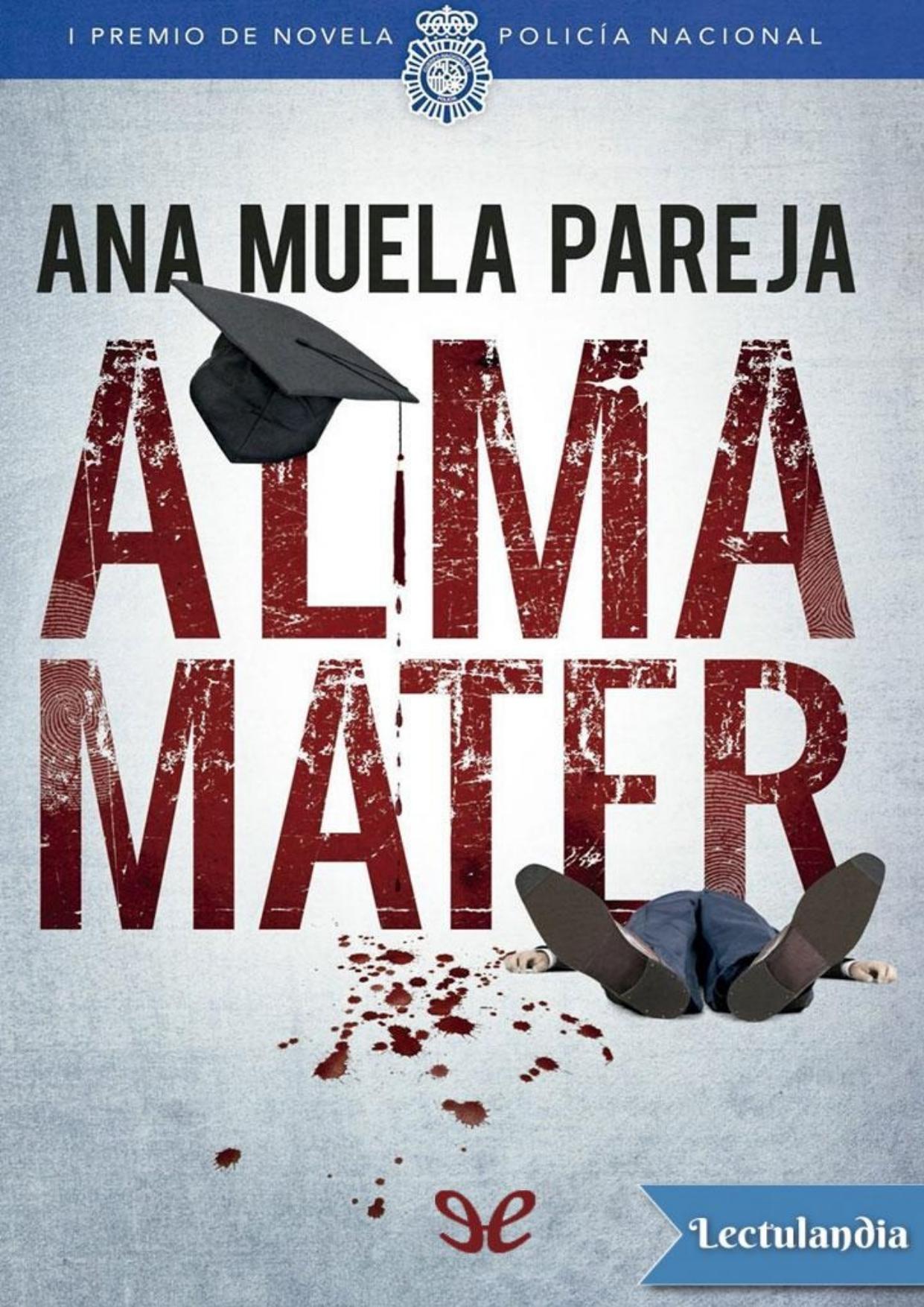 Alma mater de Ana Muela Pareja, portada del libro