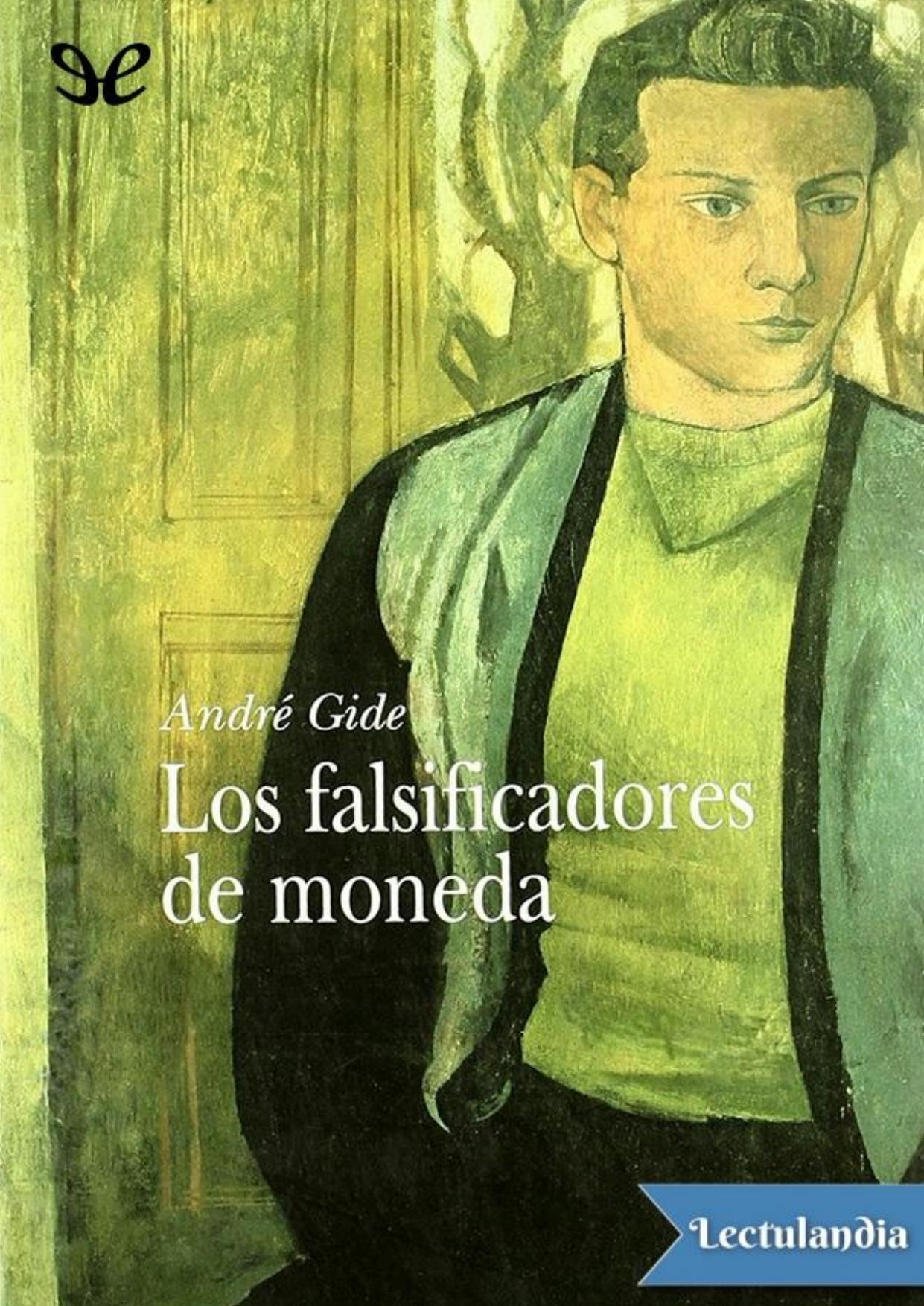 Los falsificadores de moneda de André Gide, portada del libro