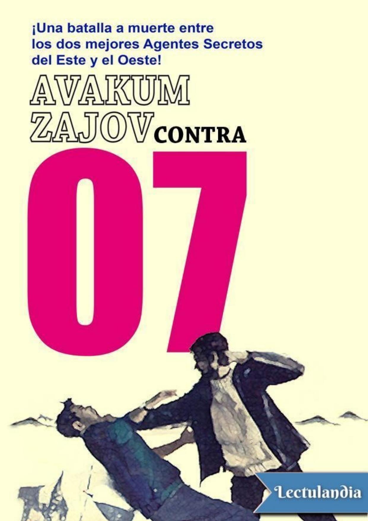 Avakum Zajov contra 07 de Andrei Guliashki, portada del libro
