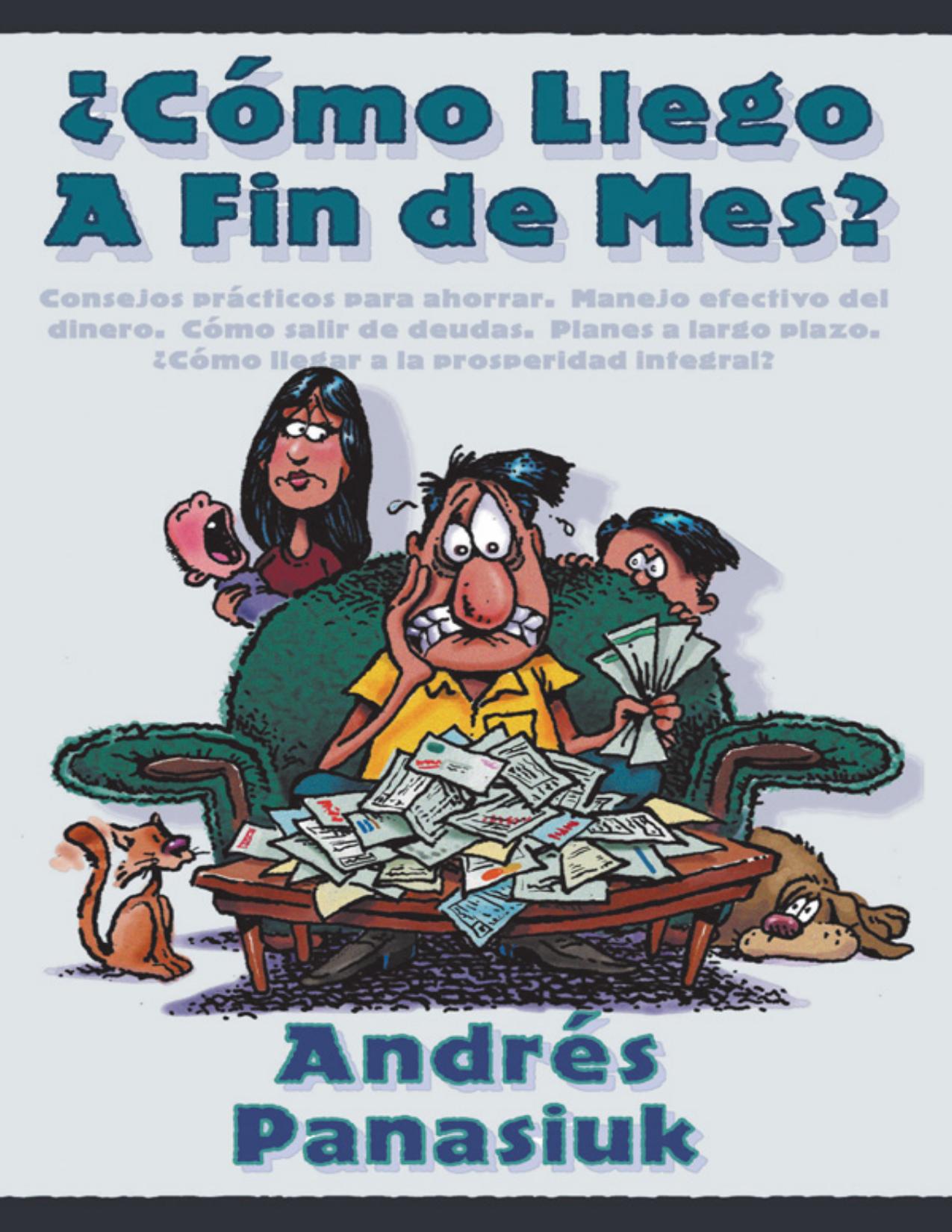 ¿Cómo llego a fin de mes? de Andres Panasiuk, portada del libro
