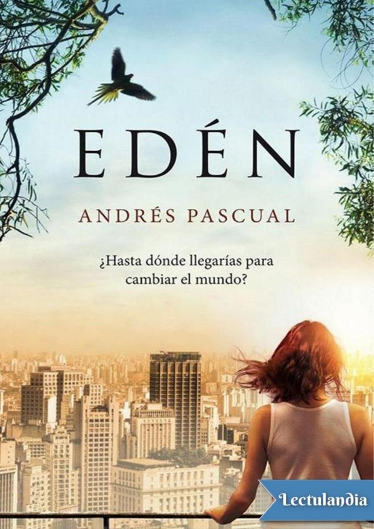 Edén de Andrés Pascual, portada del libro