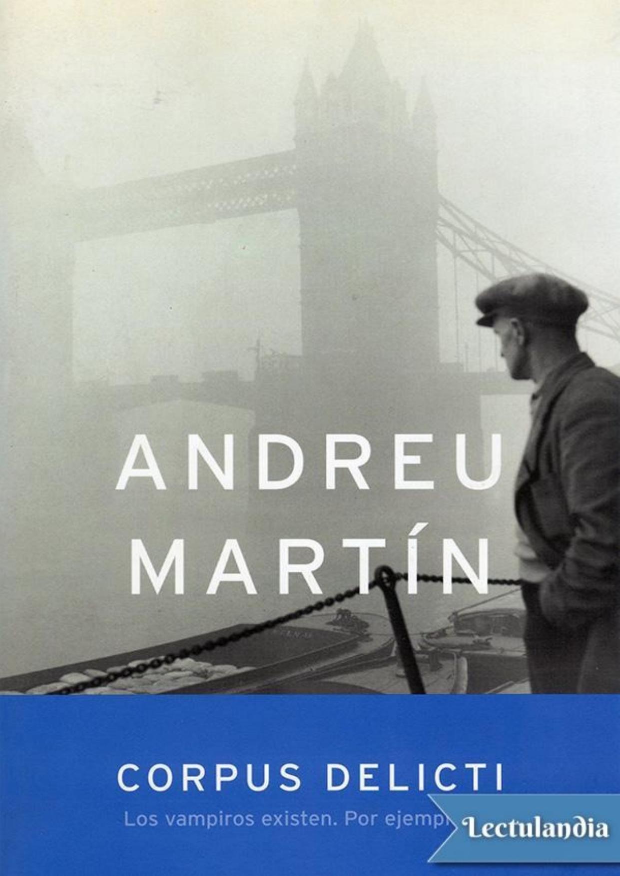 Corpus delicti de Andreu Martín, portada del libro