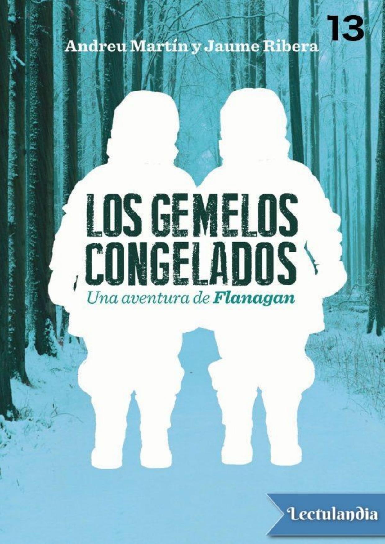 Los gemelos congelados de Andreu Martín, portada del libro