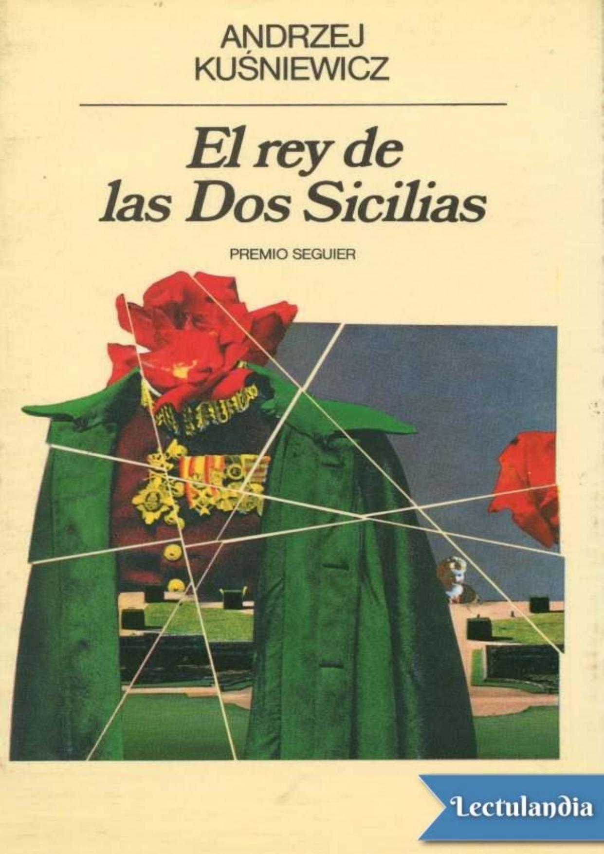El rey de las Dos Sicilias de Andrzej Kuśniewicz, portada del libro