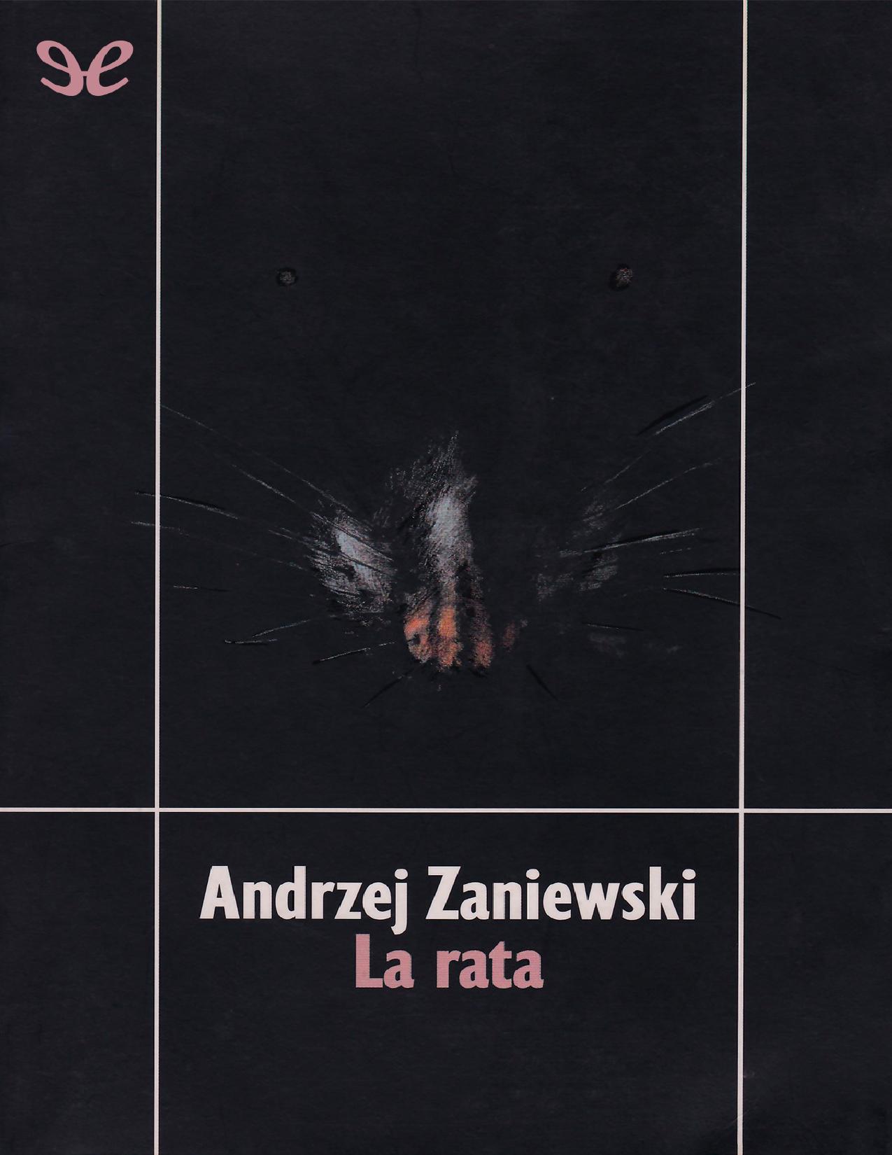 La rata de Andrzej Zaniewski, portada del libro