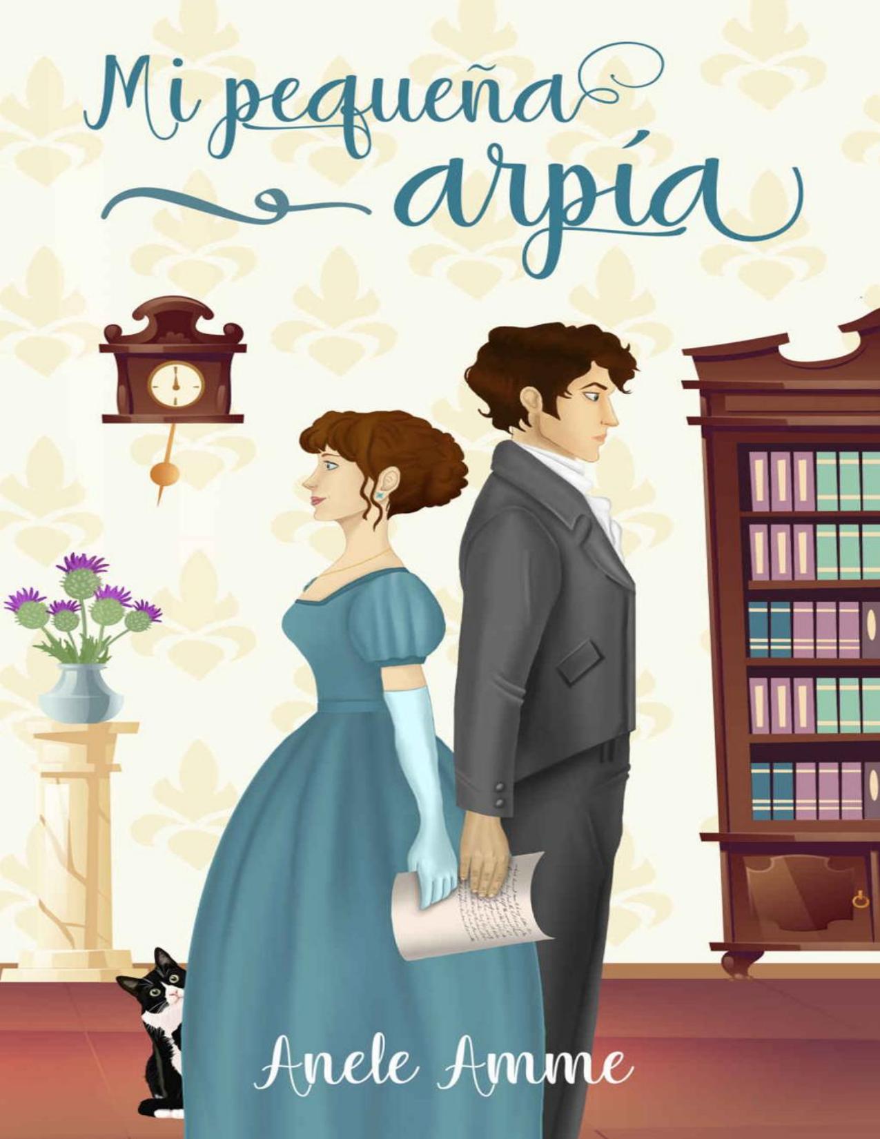Mi pequeña arpía de Anele Amme, portada del libro