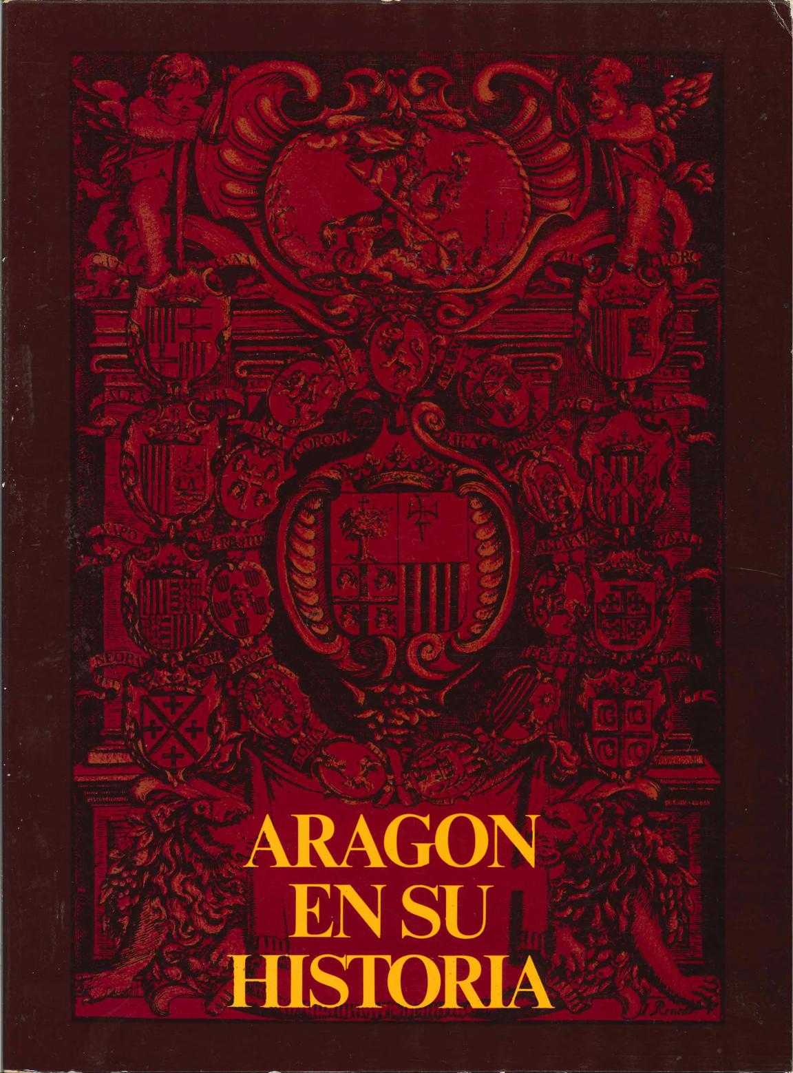 Aragón en su historia de Angel Canellas Lopez Dtor, portada del libro
