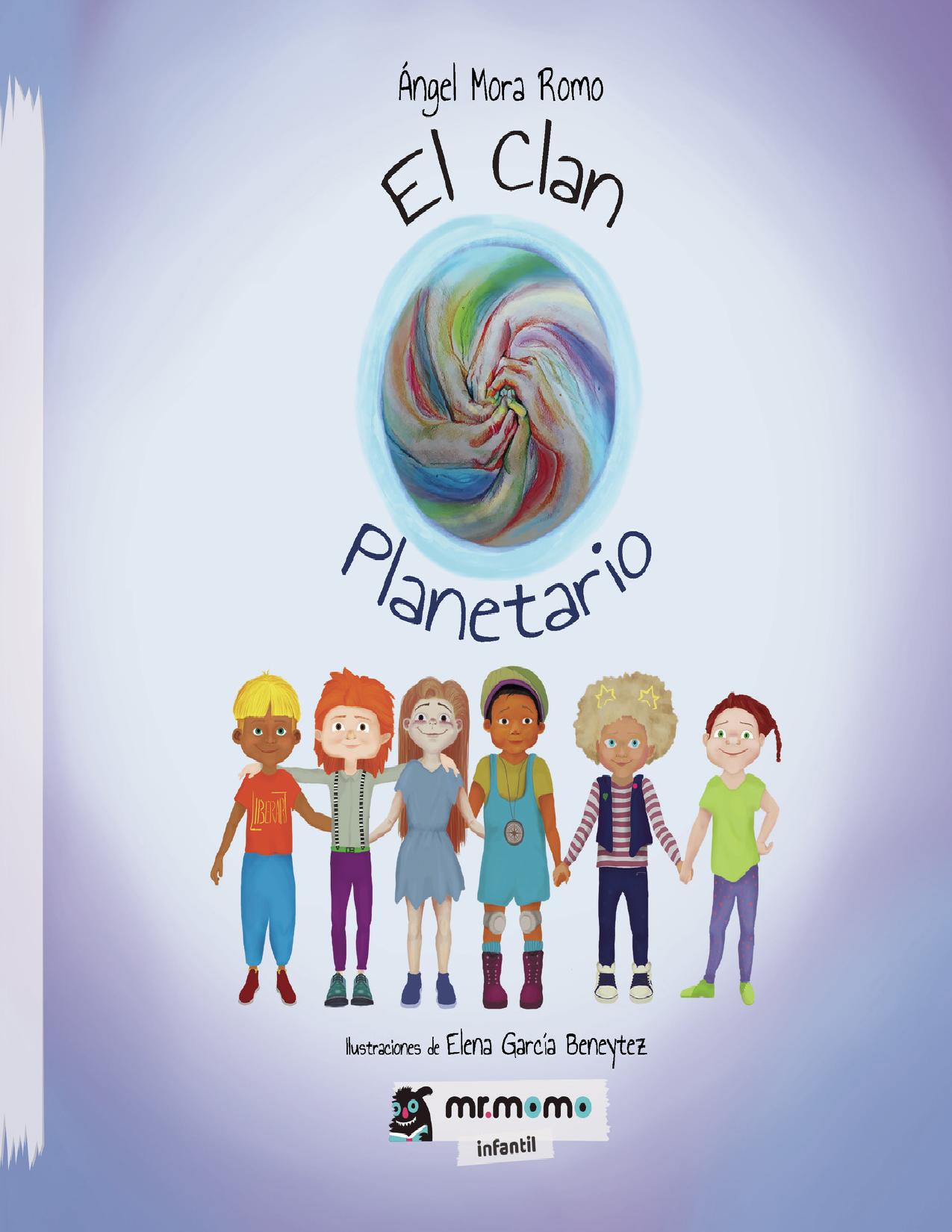 El Clan Planetario de Ángel Mora Romo, portada del libro