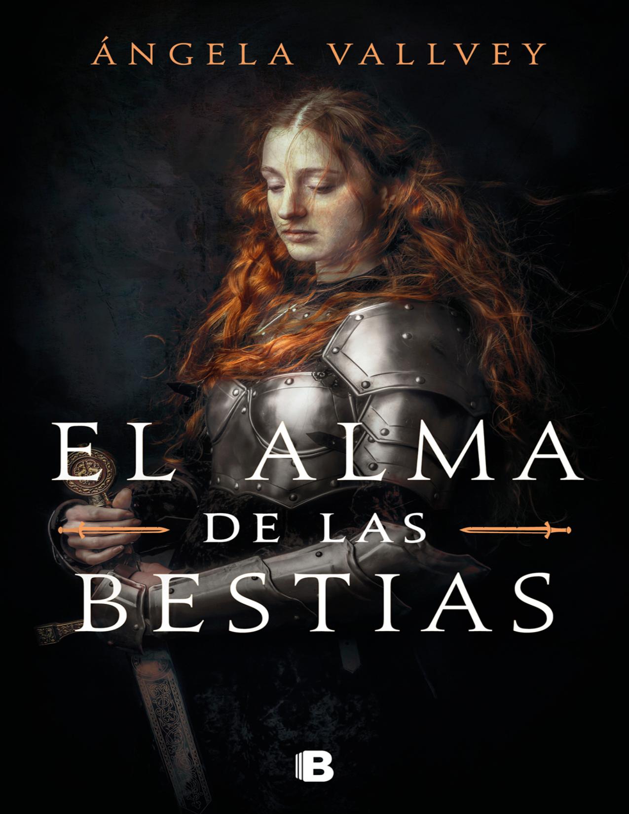 El alma de las bestias de Ángela Vallvey, portada del libro