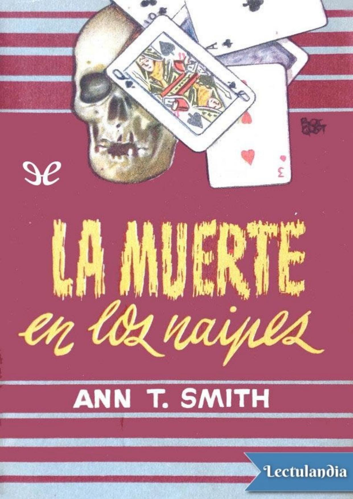 La muerte en los naipes de Ann T. Smith, portada del libro