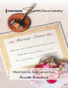 Portada de Matrimonio bajo amenaza