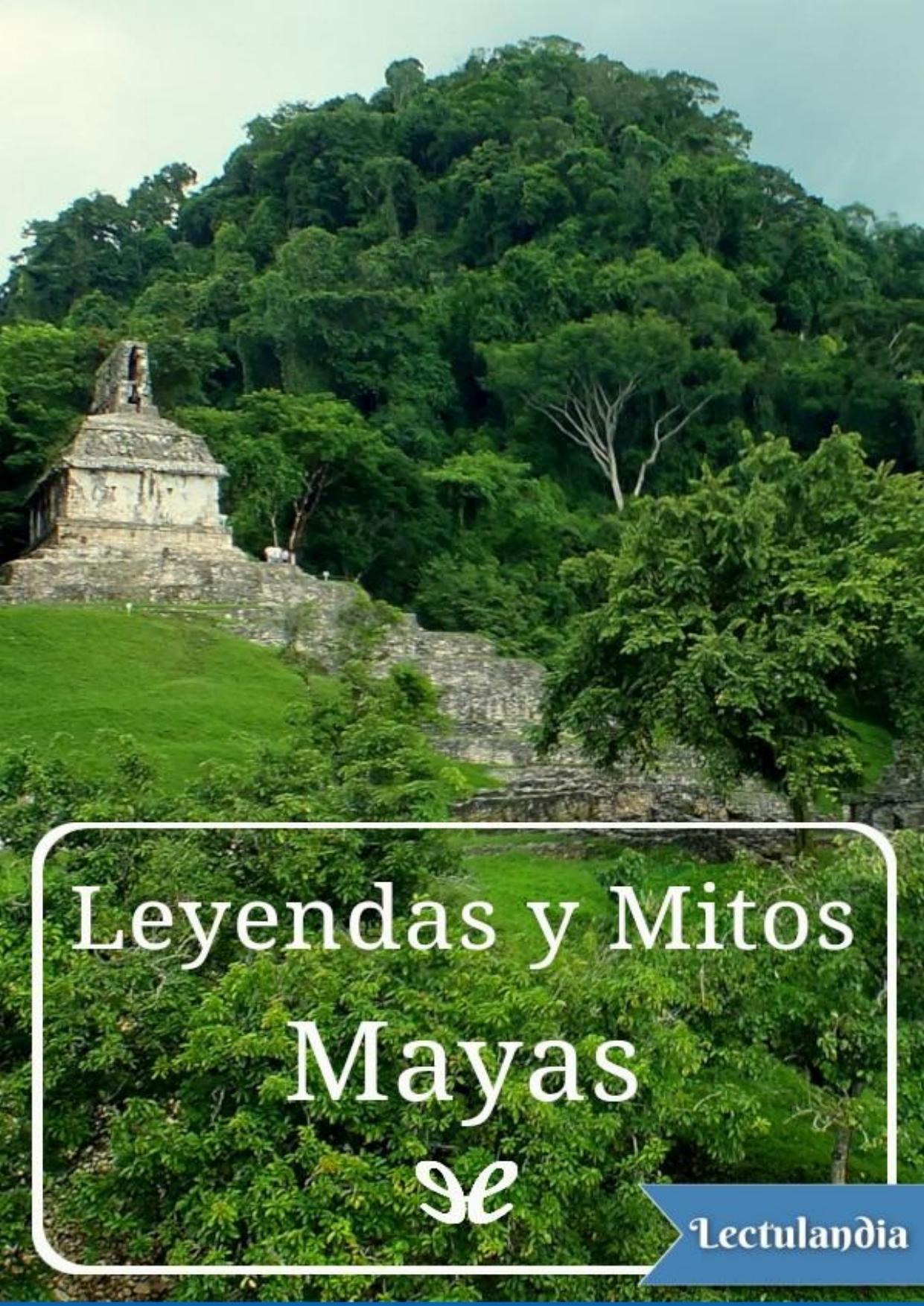 Leyendas y mitos mayas de Anónimo, portada del libro