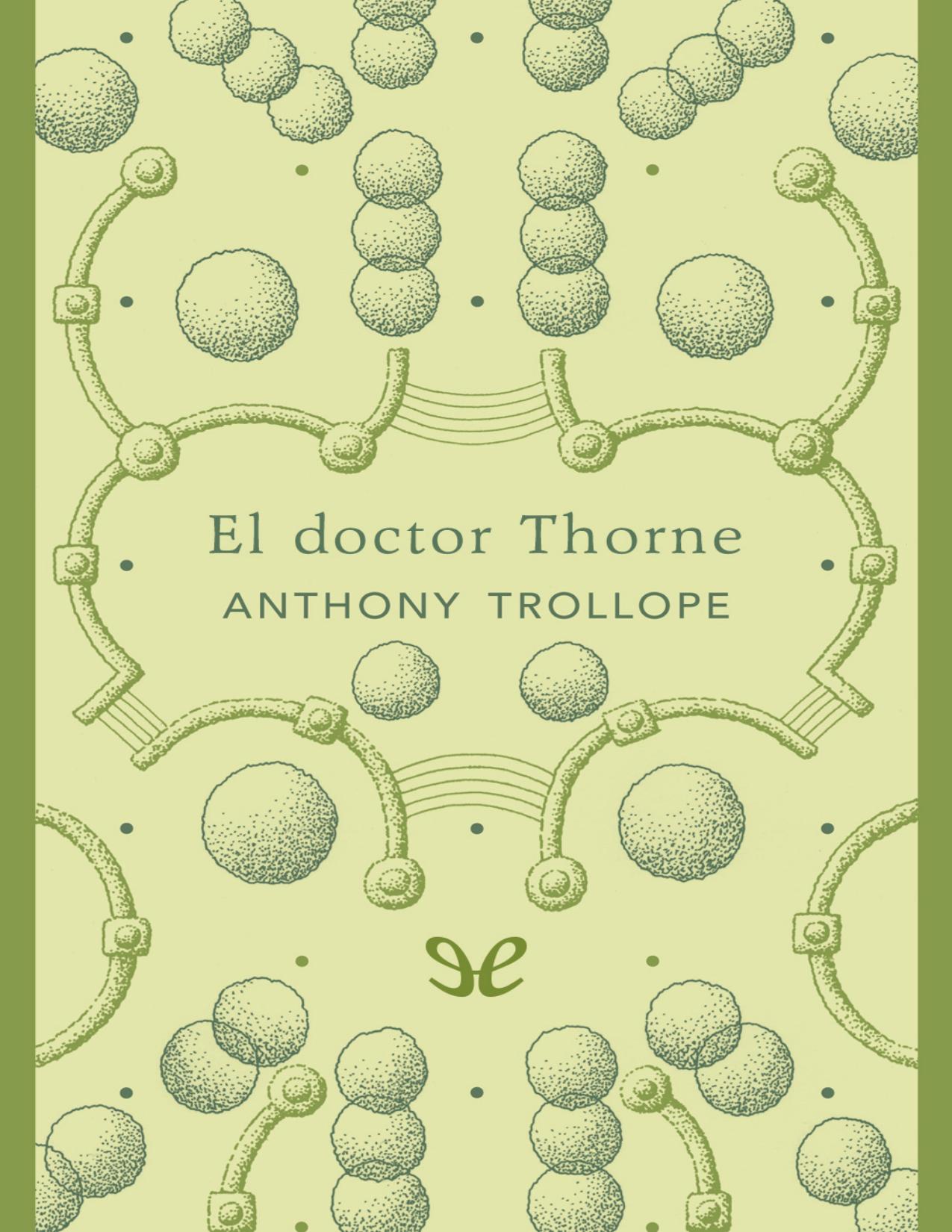 El doctor Thorne de Anthony Trollope, portada del libro