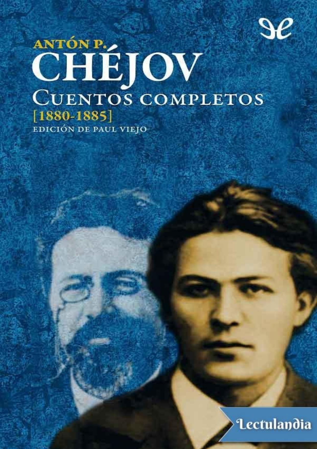Vol. 1 (1880-1885) de Anton Chejov, portada del libro