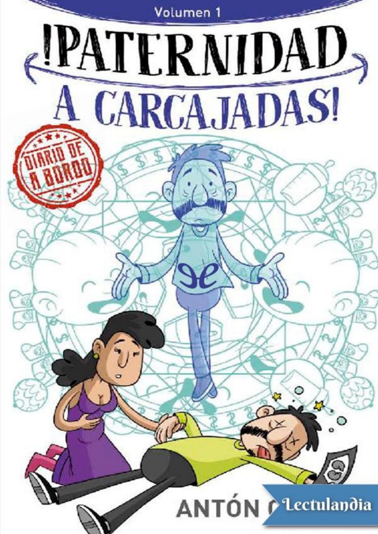 ¡Paternidad a carcajadas! 1 de Antón Cruces, portada del libro