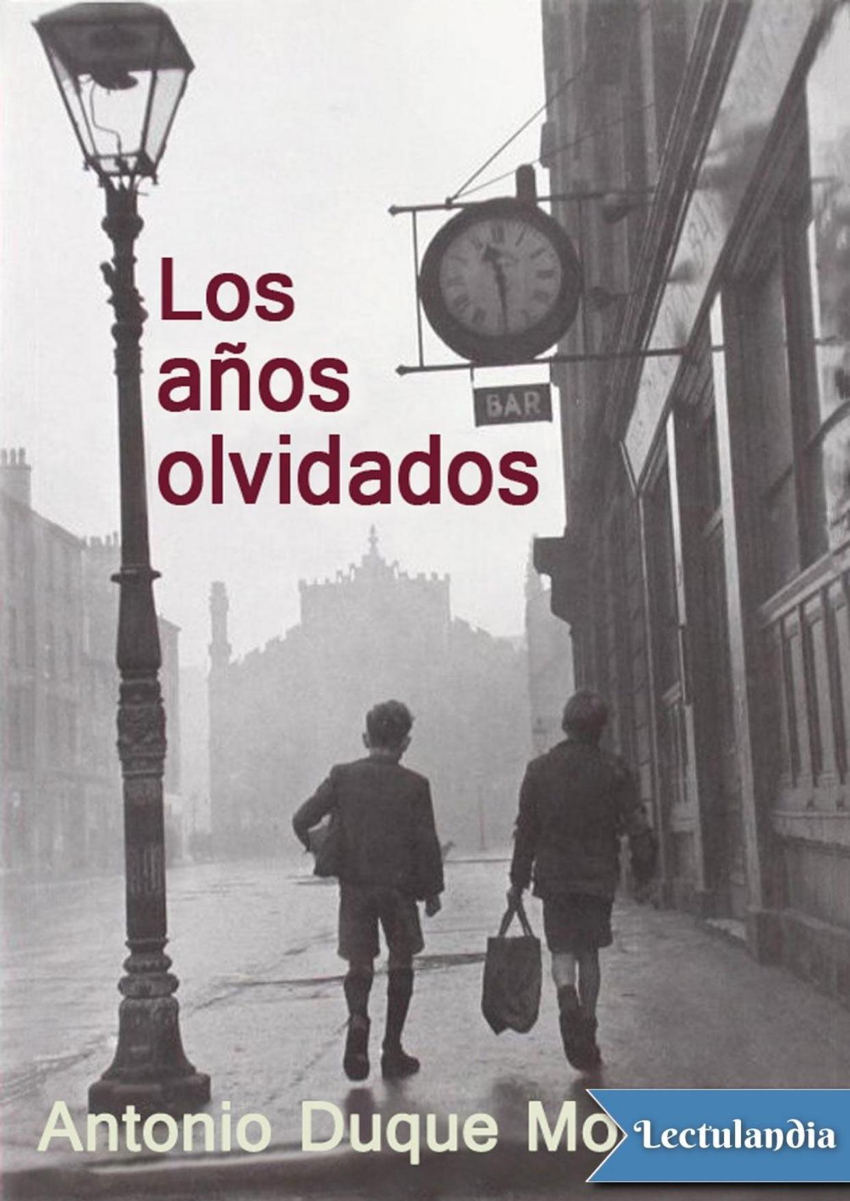 Los años olvidados de Antonio Duque Moros, portada del libro