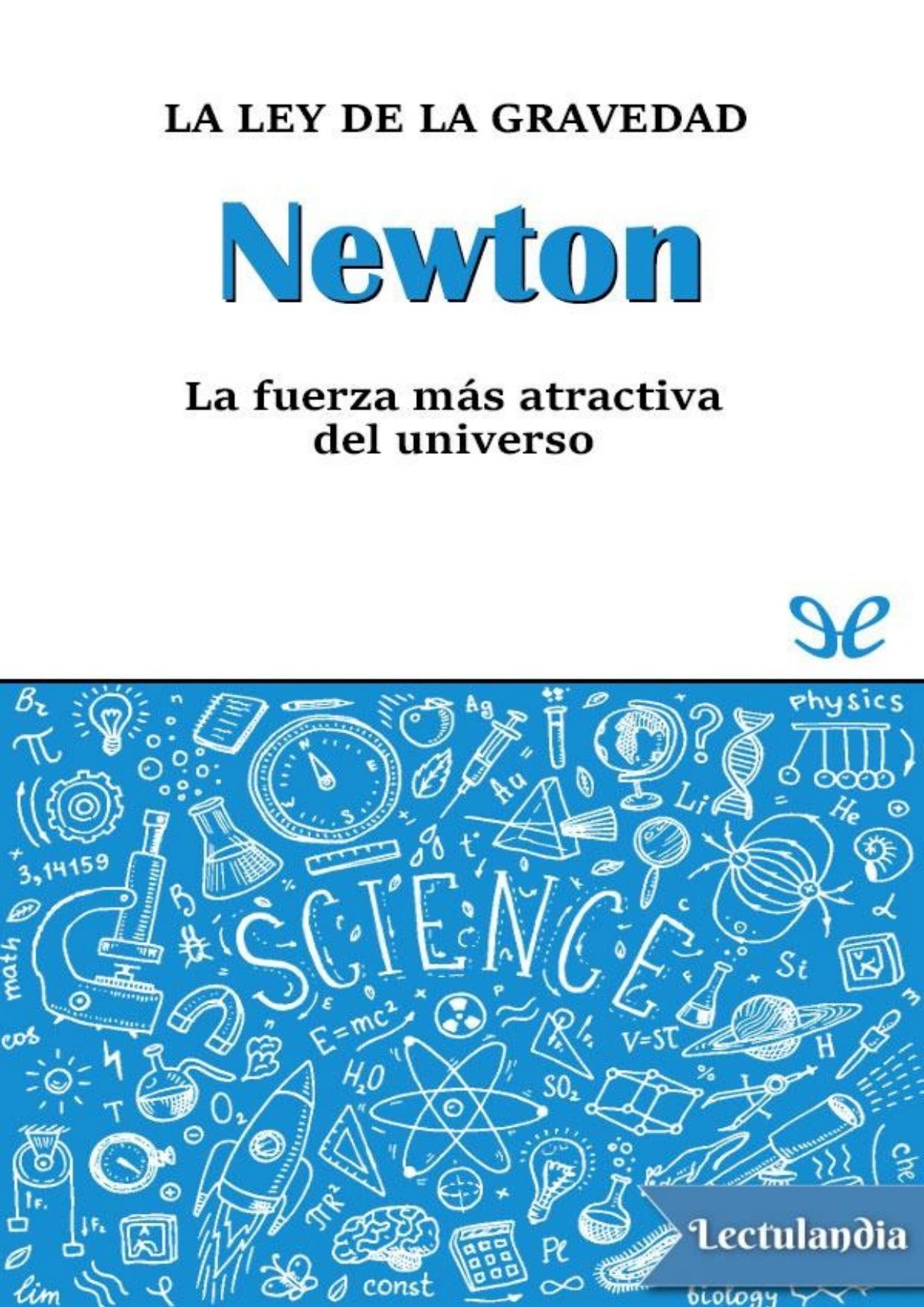 Newton. La ley de la gravedad de Antonio J. Durán Guardeño, portada del libro
