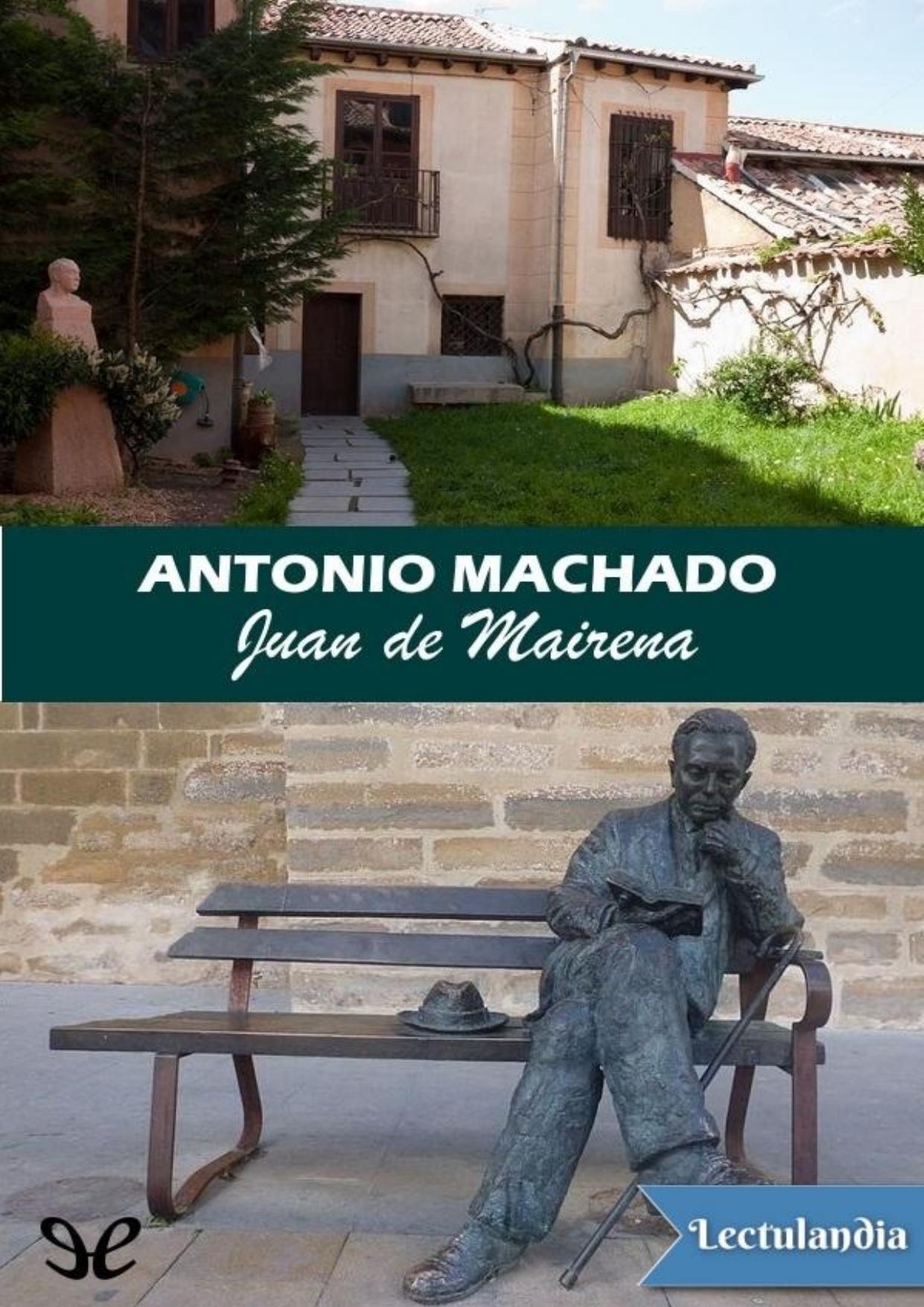 Juan de Mairena de Antonio Machado, portada del libro
