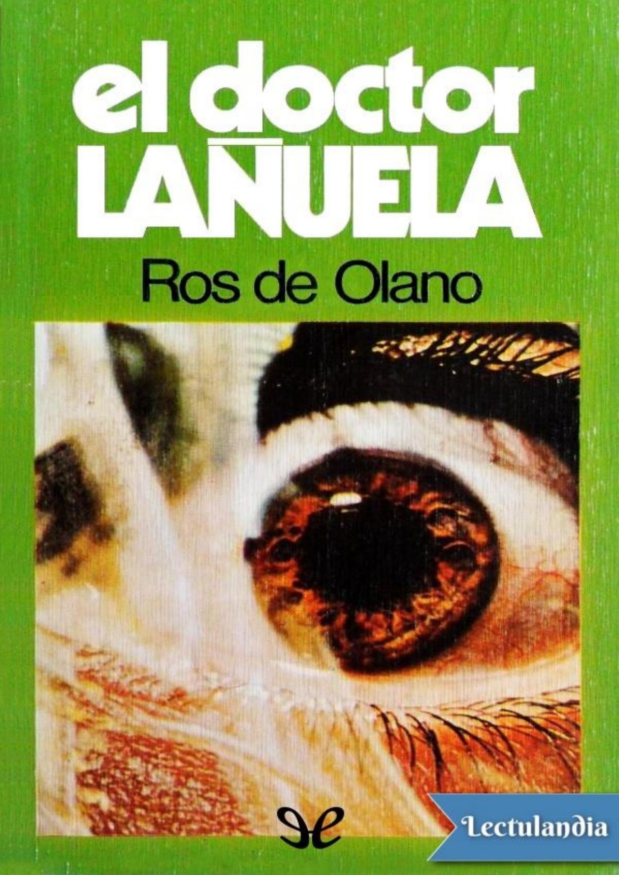 El doctor Lañuela de Antonio Ros de Olano, portada del libro