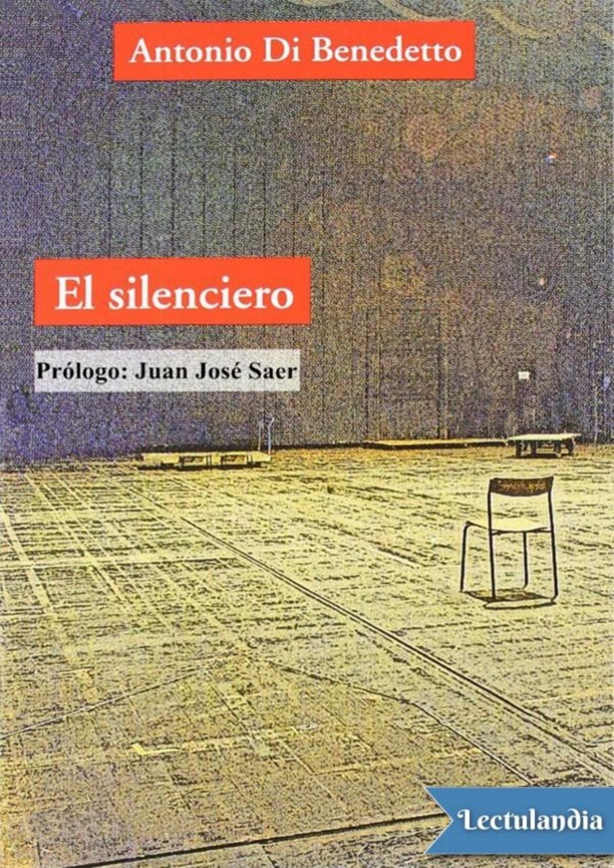 El silenciero de Antonio di Benedetto, portada del libro