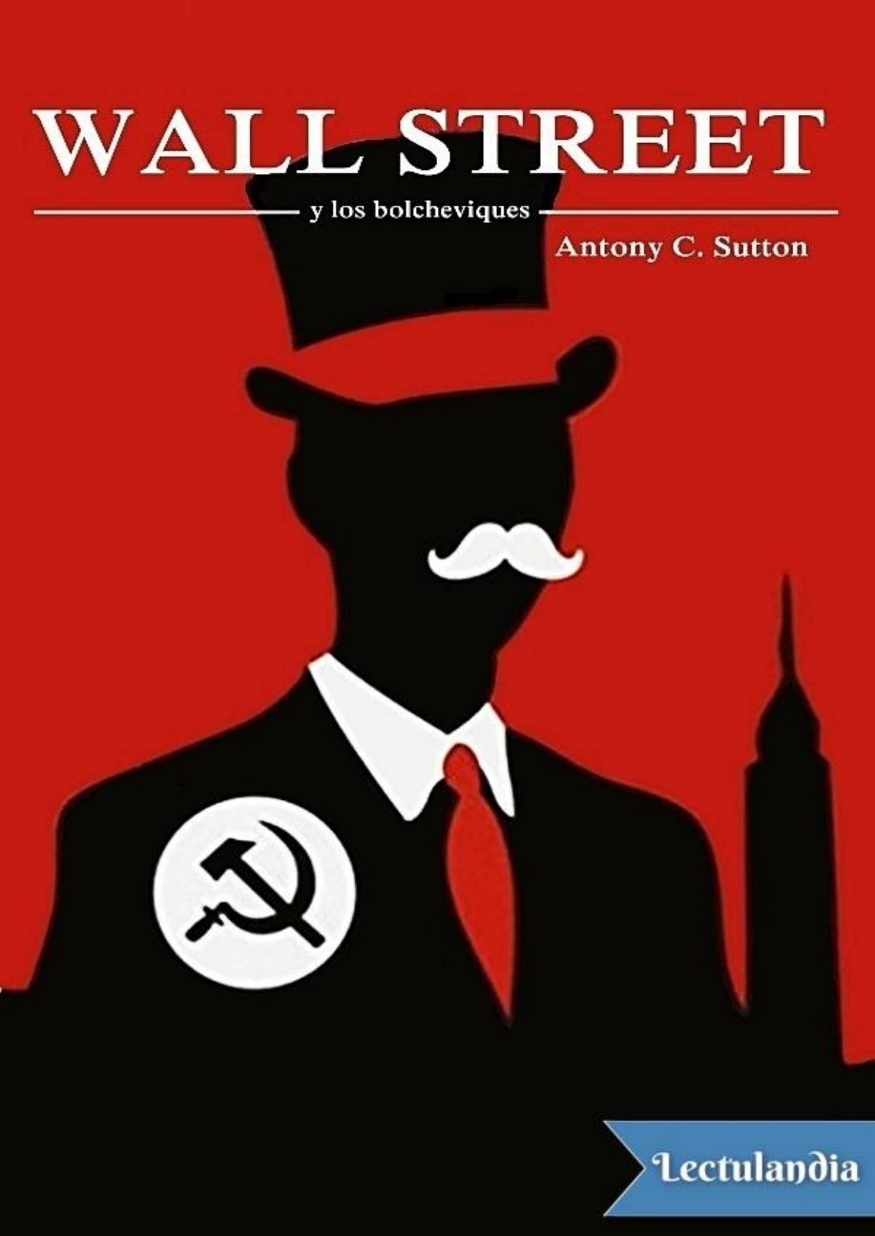 Wall Street y los bolcheviques de Antony C. Sutton, portada del libro
