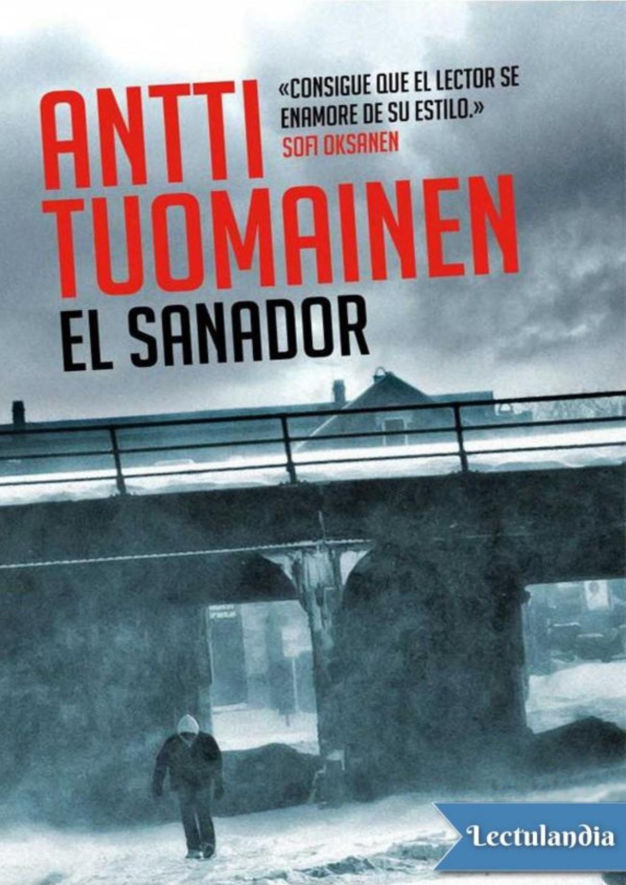 El sanador de Antti Tuomainen, portada del libro