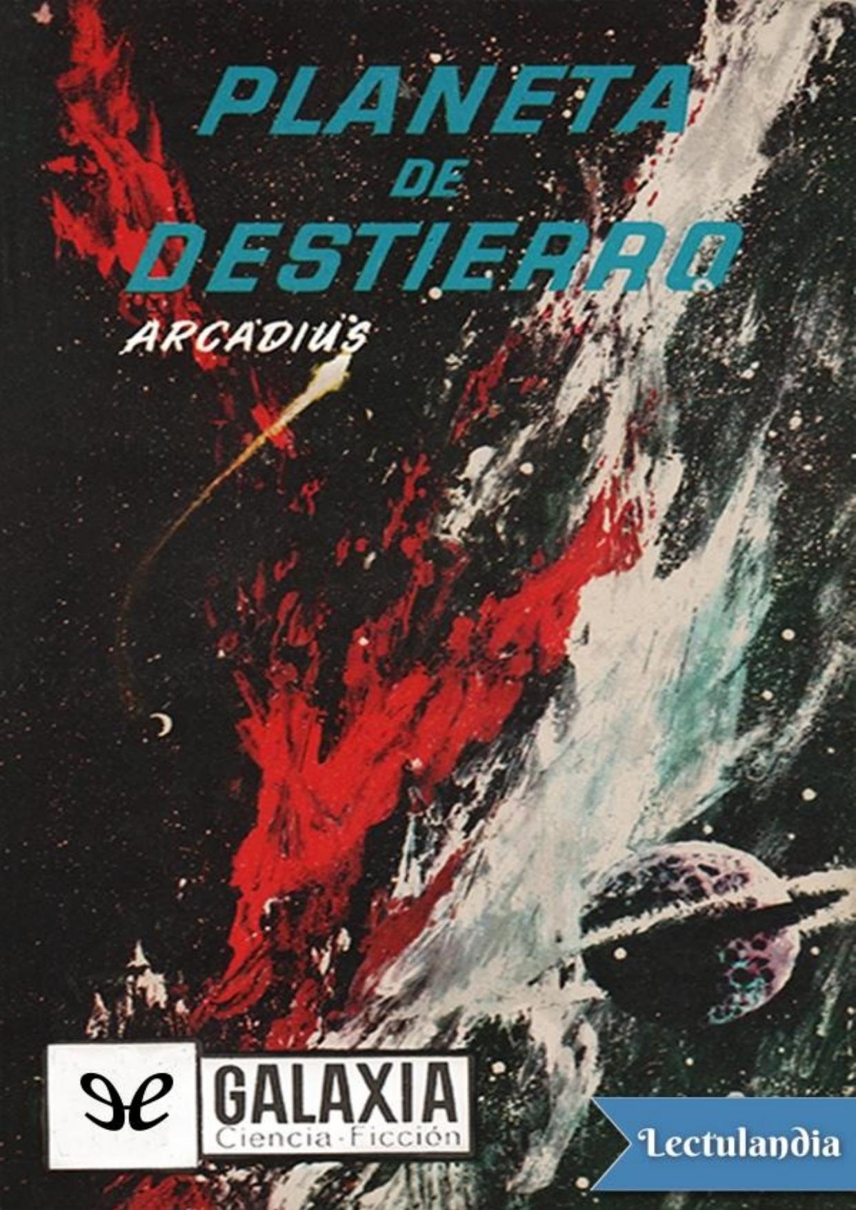 Planeta de destierro de Arcadius, portada del libro
