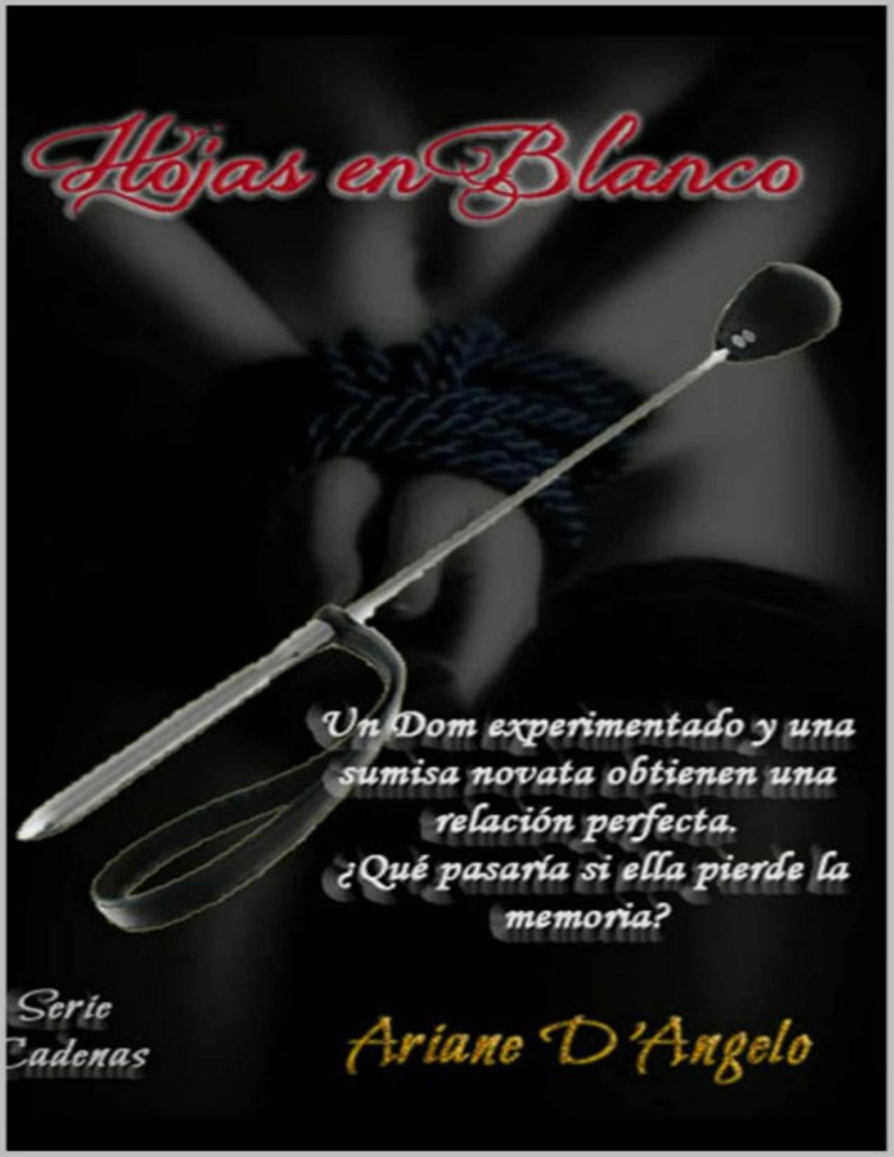 Portada de Hojas en Blanco (Serie Cadenas)