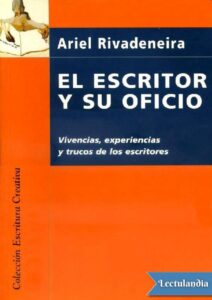 Portada de El escritor y su oficio