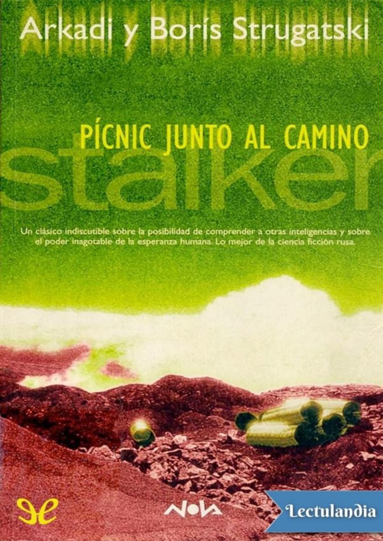 Pícnic junto al camino de Arkadi Strugatsky, portada del libro