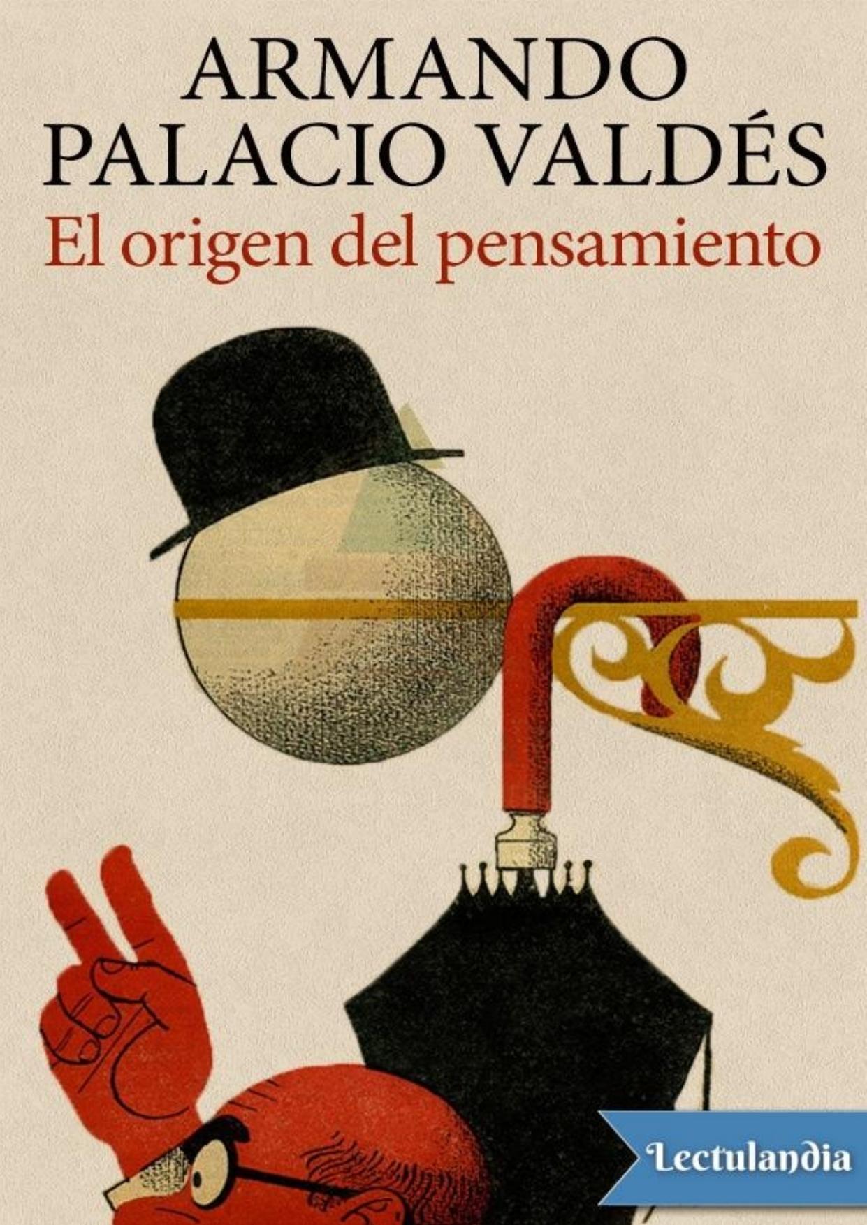 El origen del pensamiento de Armando Palacio Valdés, portada del libro